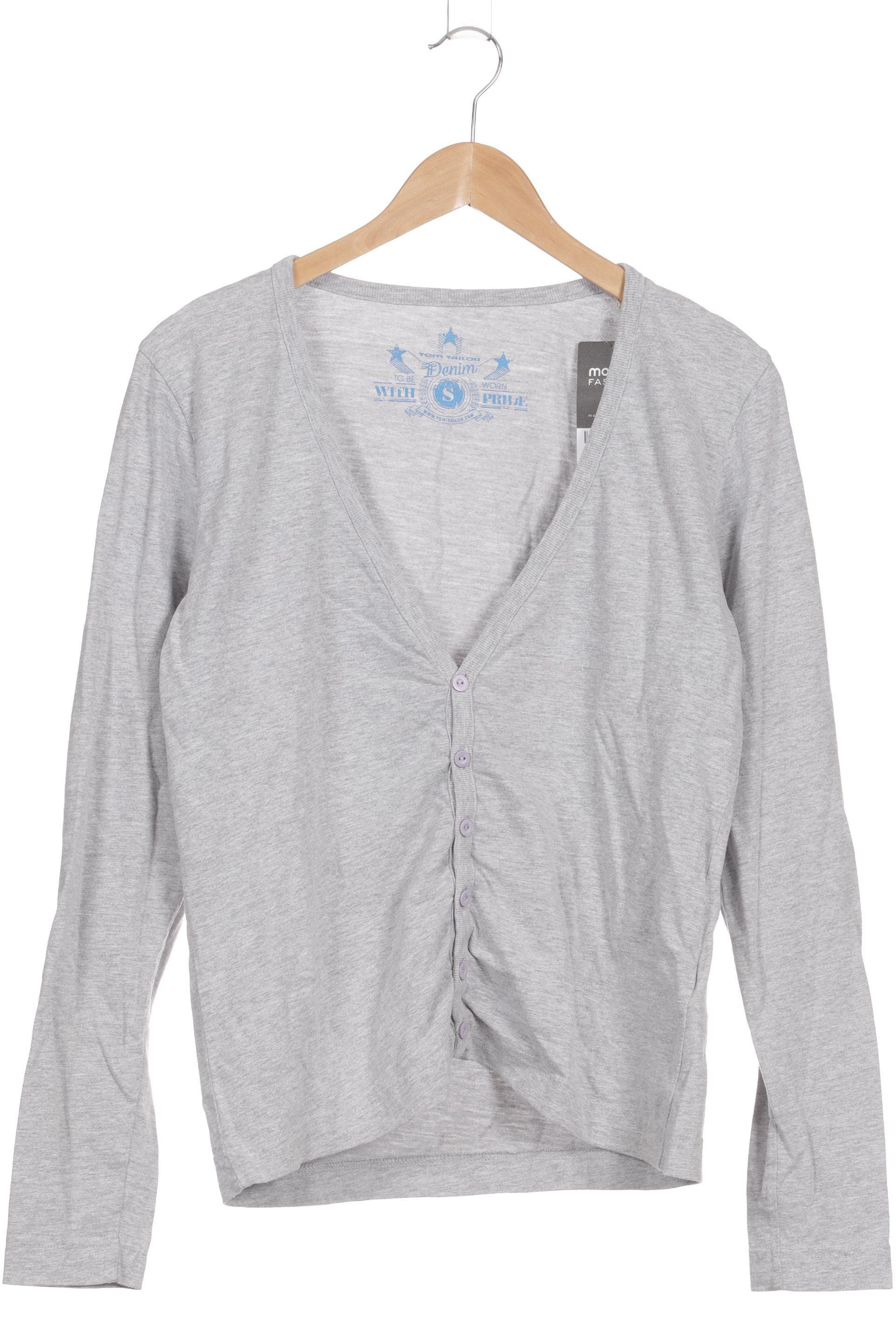 

TOM Tailor Denim Herren Strickjacke, grau, Gr.