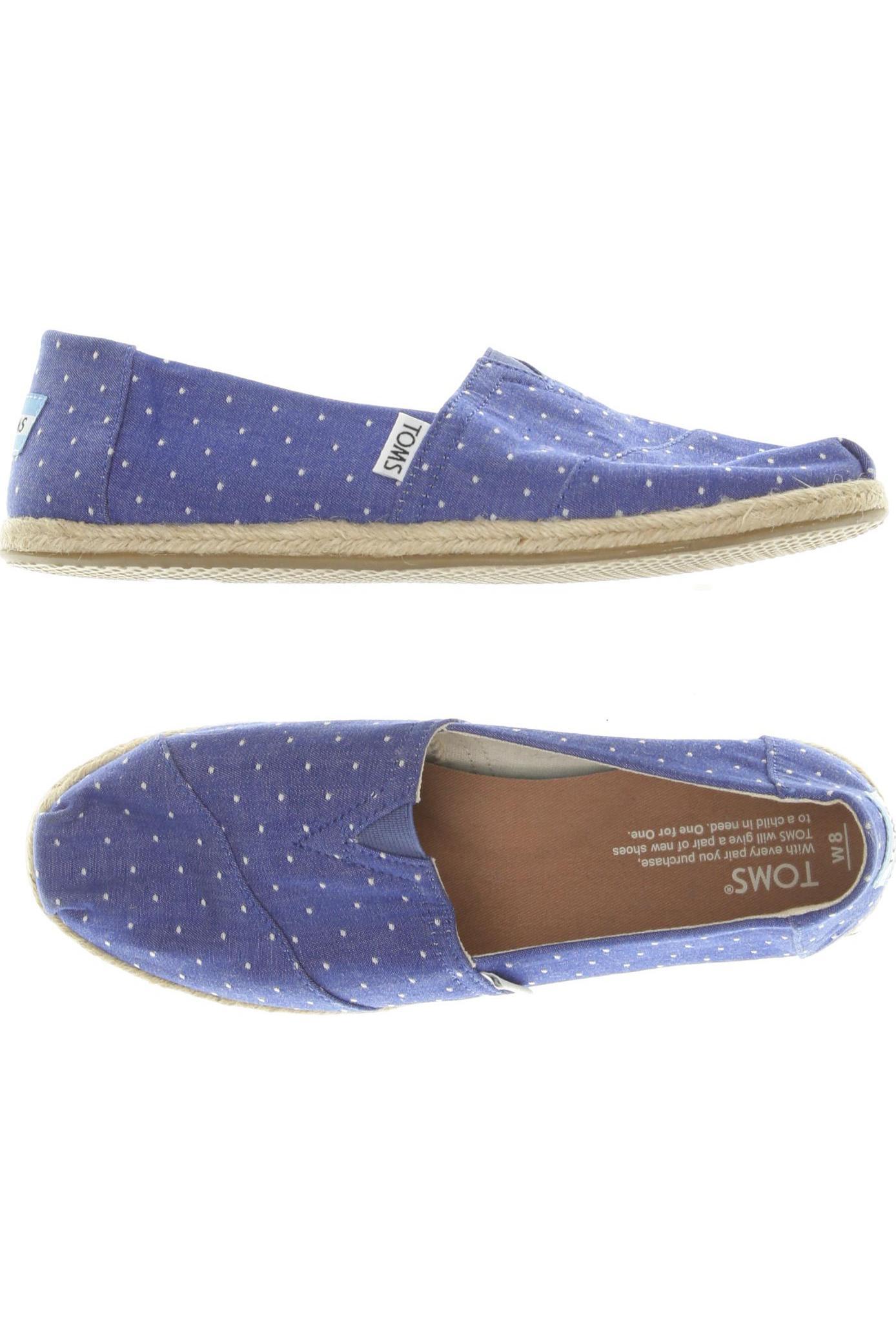 

Toms Damen Halbschuh, blau, Gr. 38.5