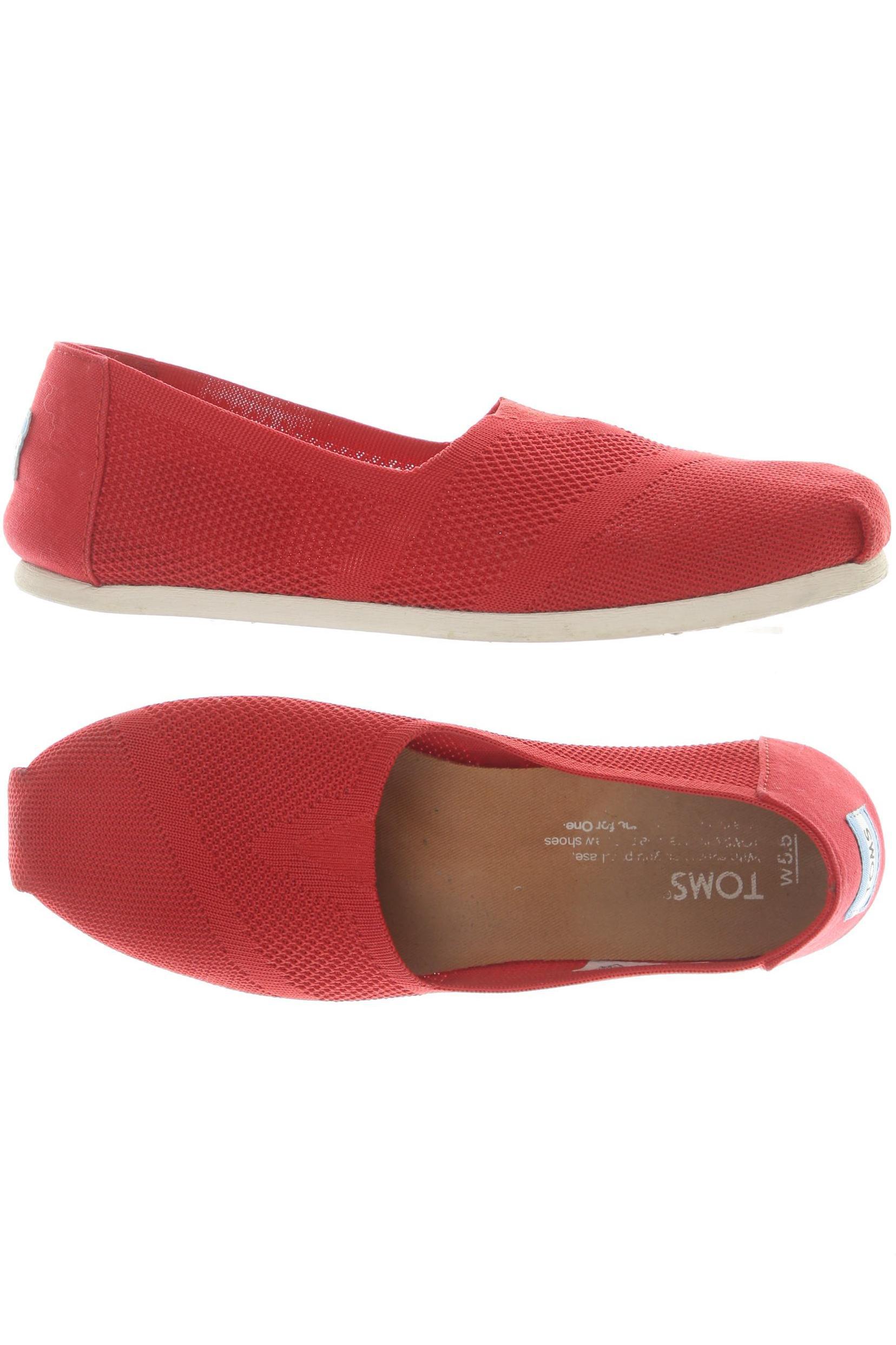 

Toms Damen Ballerinas, rot, Gr. 36