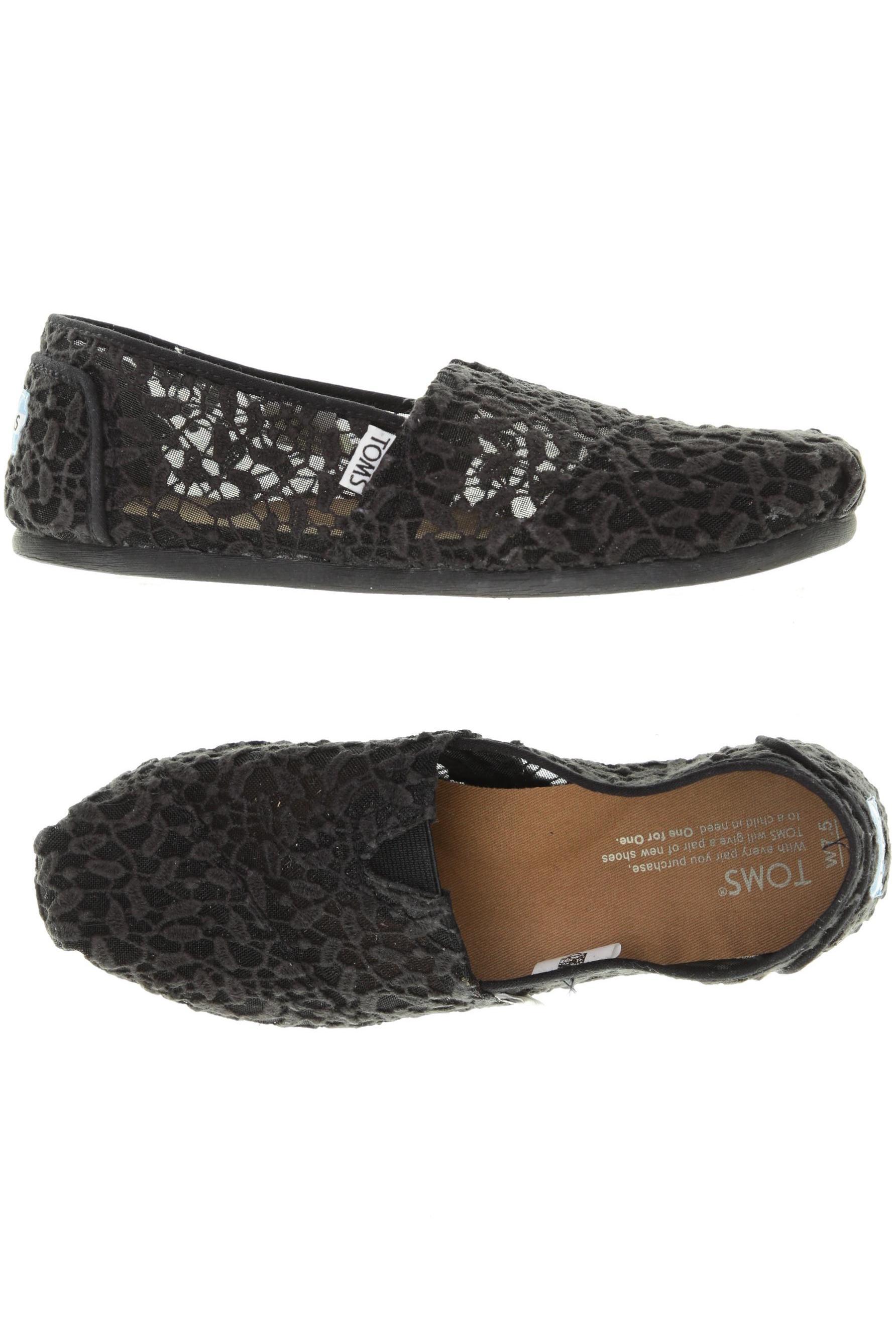 

Toms Damen Halbschuh, schwarz, Gr. 38