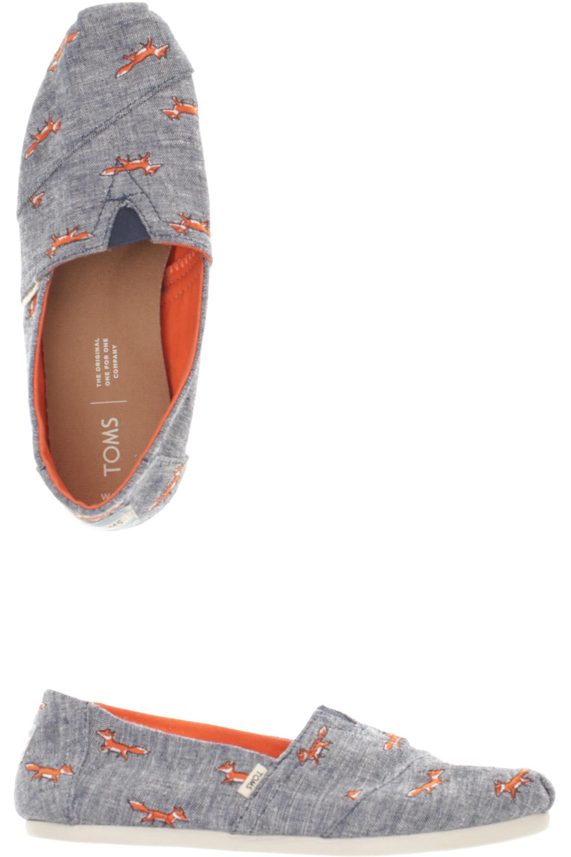 

Toms Damen Ballerinas, blau, Gr. 6.5