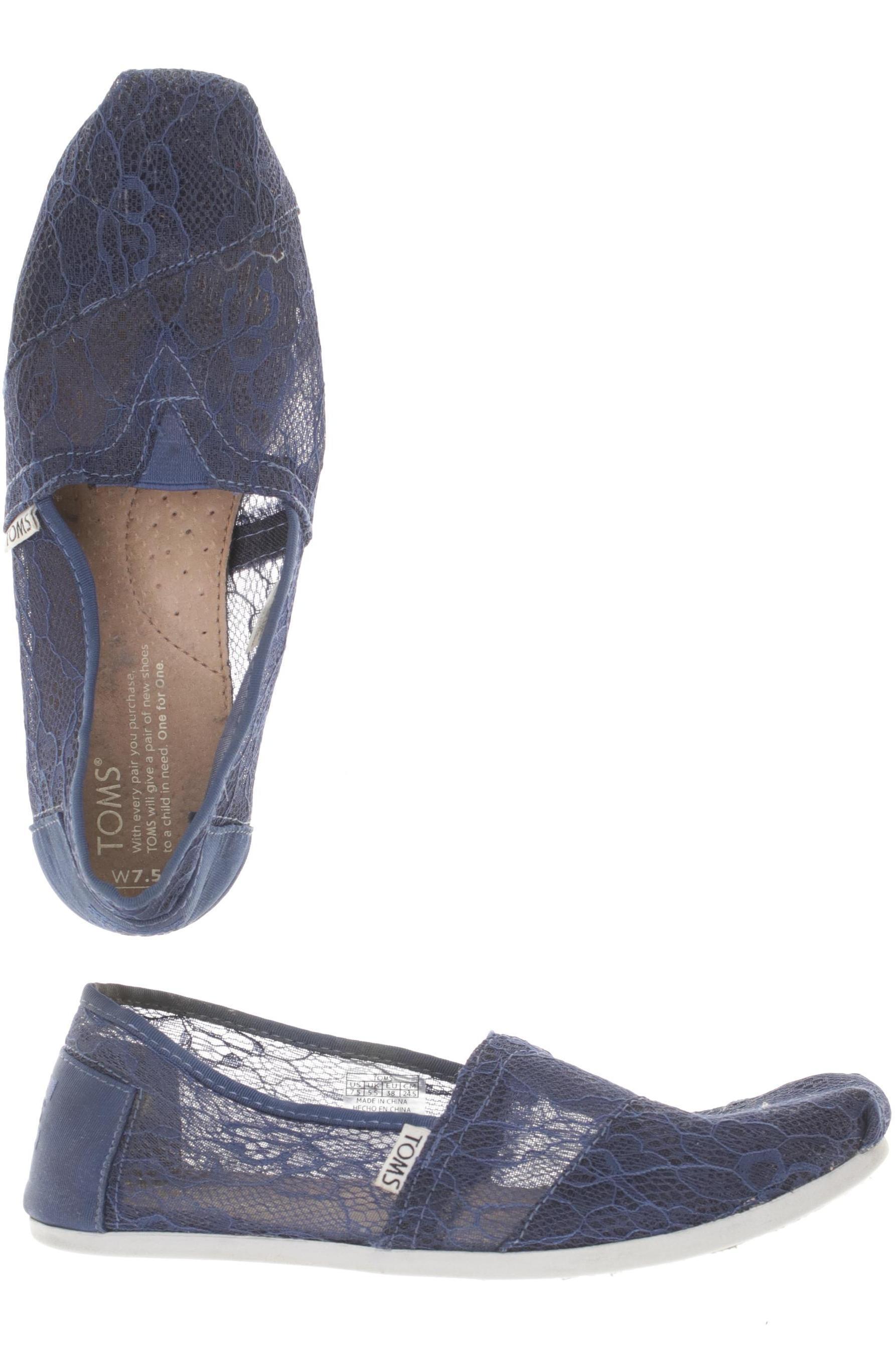 

Toms Damen Halbschuh, blau, Gr. 38