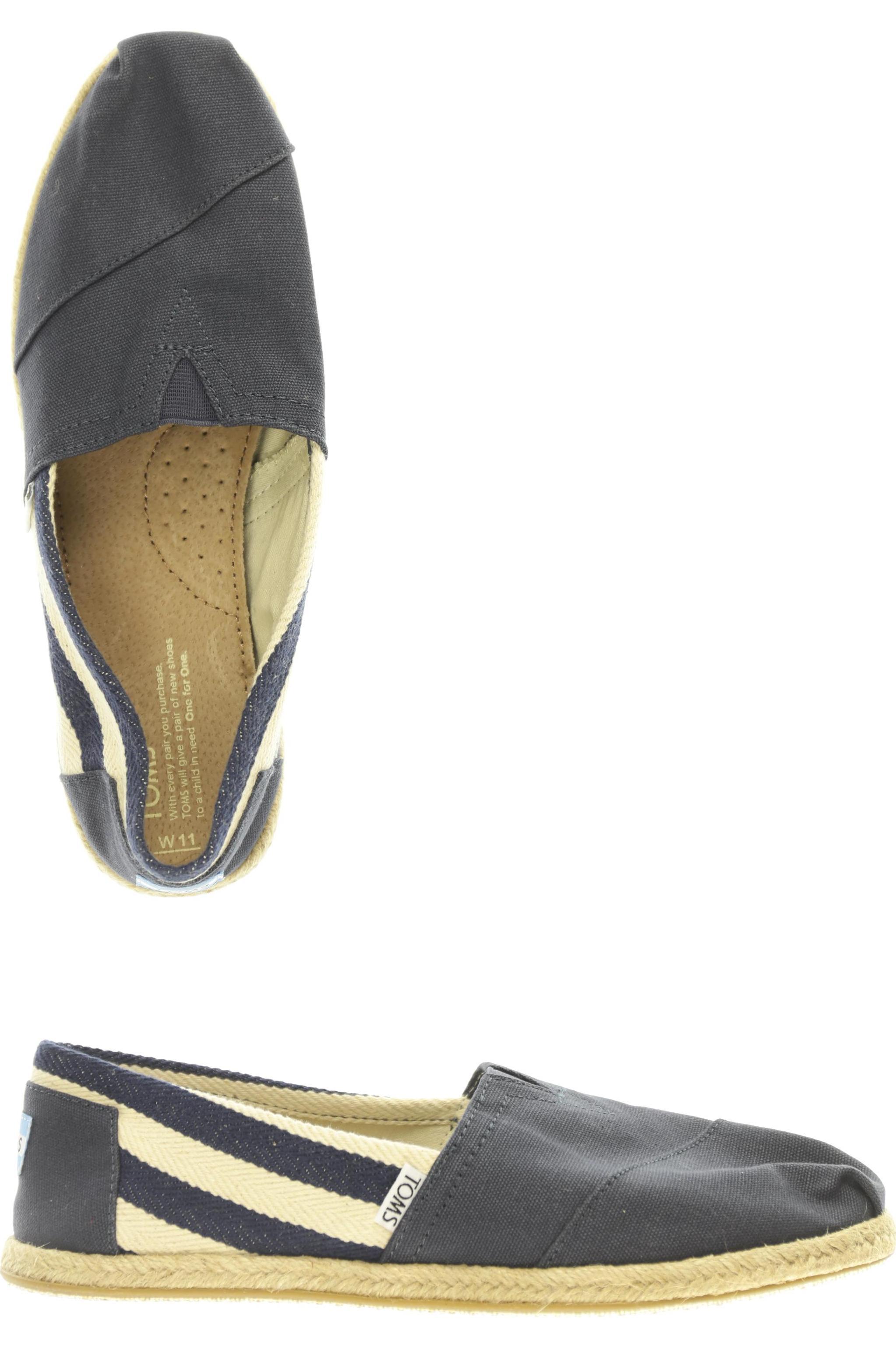 

Toms Damen Halbschuh, blau, Gr. 42.5