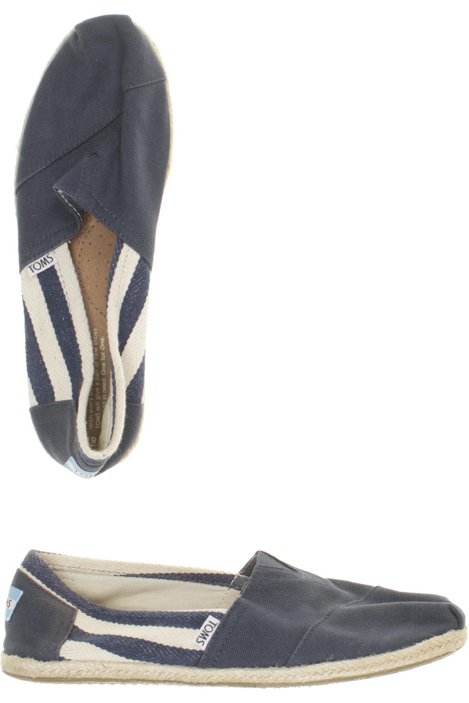 

Toms Damen Halbschuh, blau, Gr. 9.5