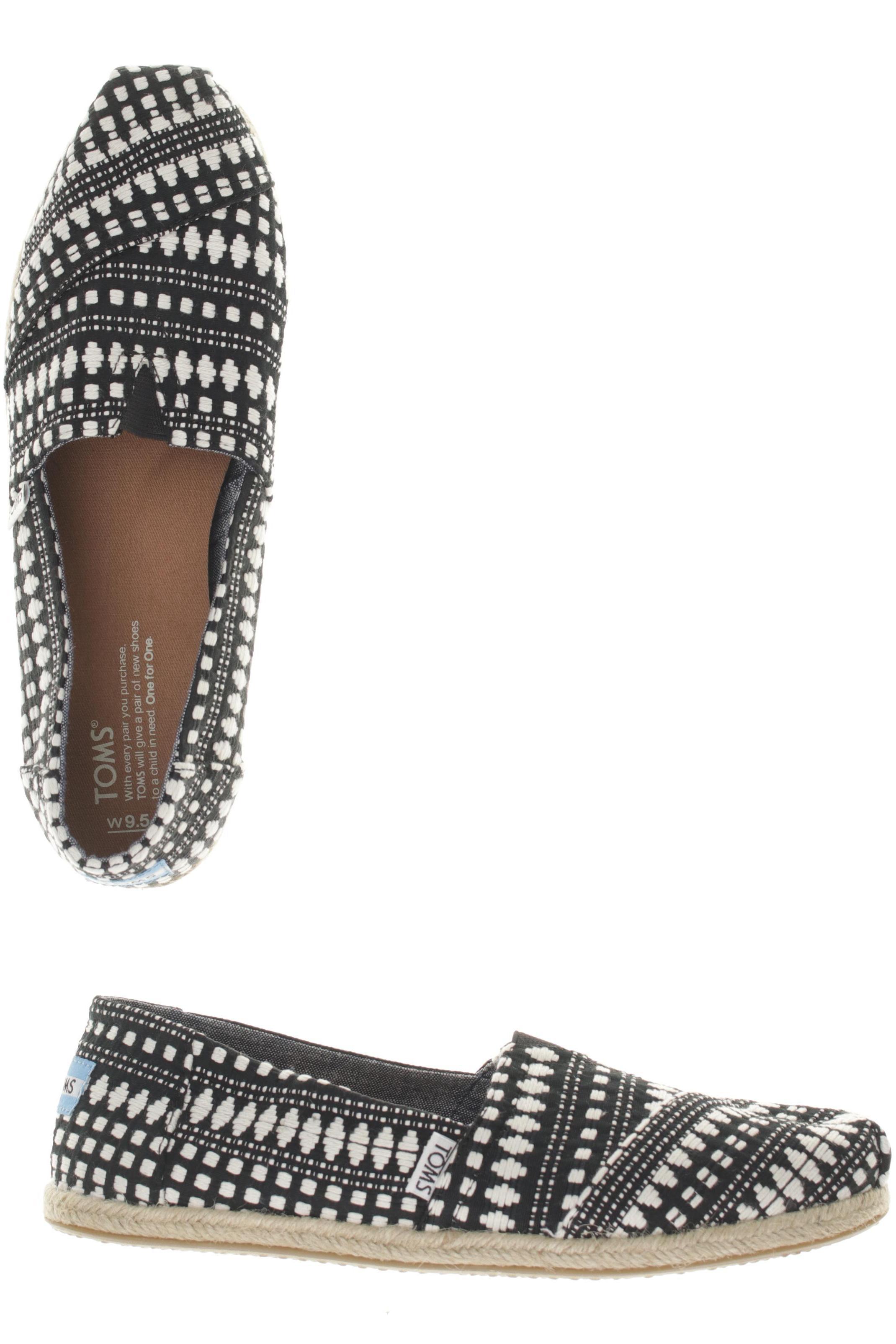 

Toms Damen Halbschuh, schwarz, Gr. 9.5