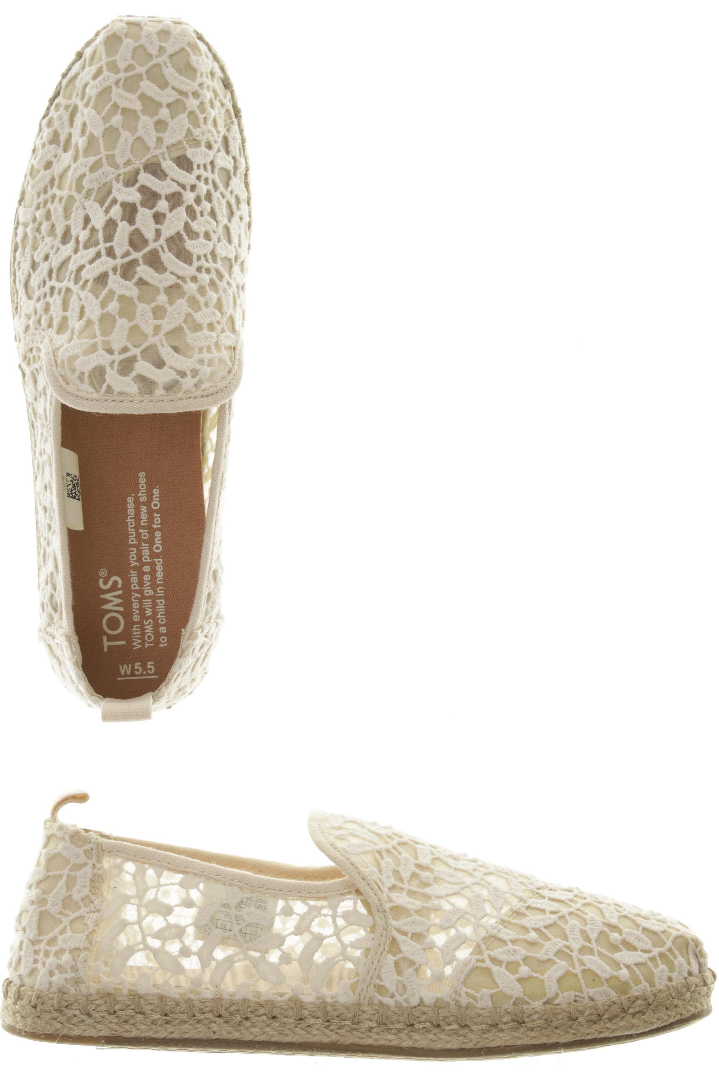 

Toms Damen Halbschuh, beige, Gr. 5.5