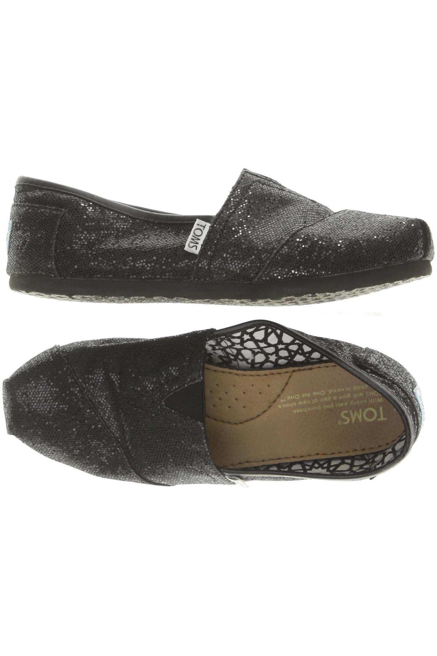 

Toms Damen Halbschuh, schwarz, Gr. 7.5