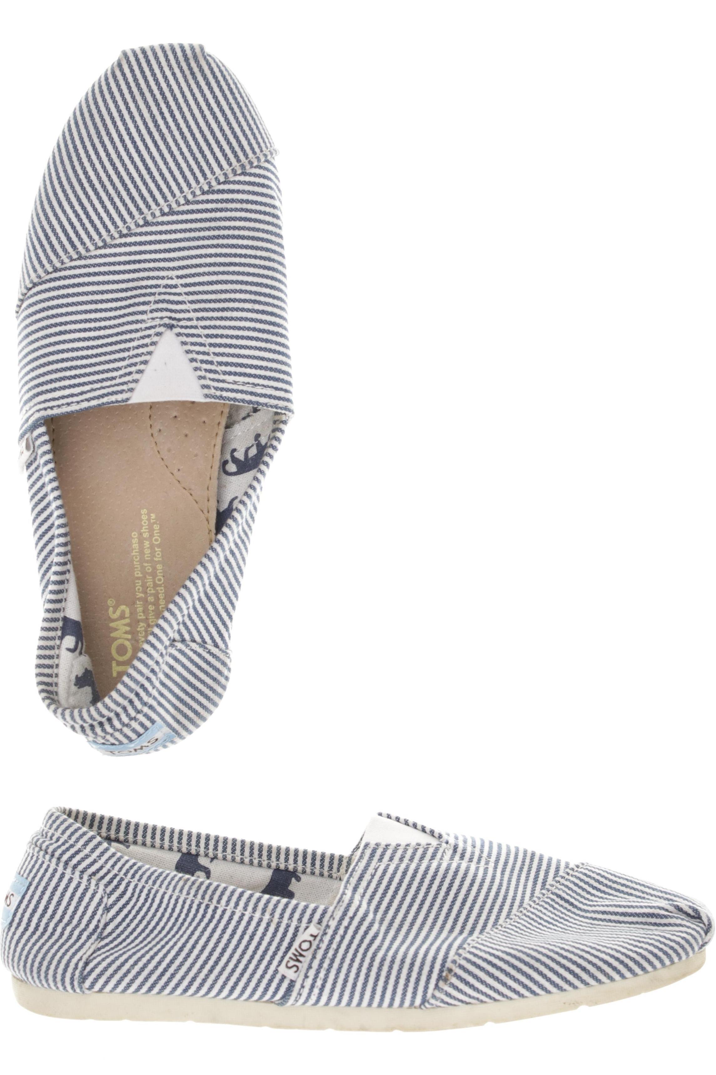 

Toms Damen Halbschuh, blau, Gr. 9