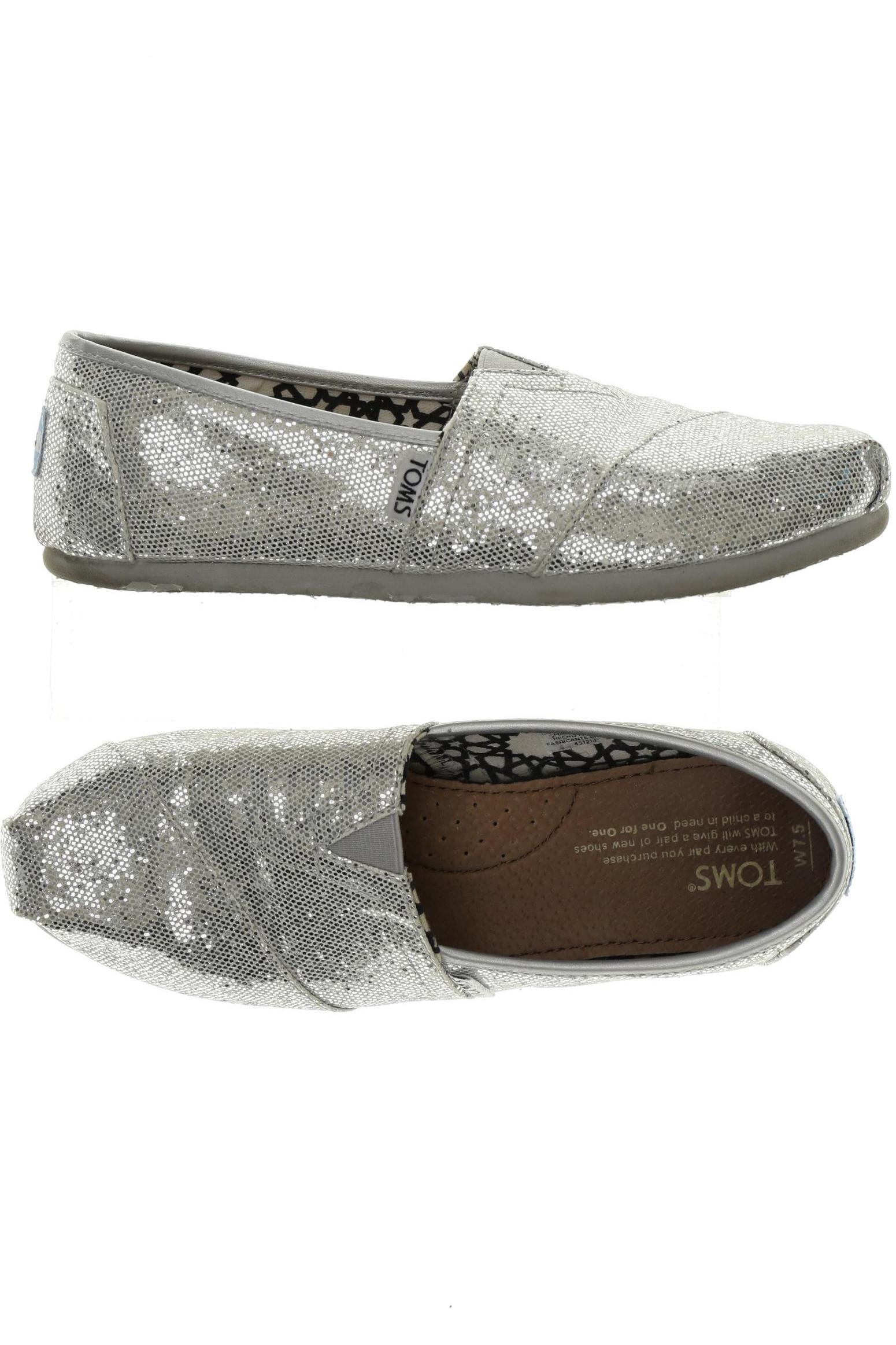 

Toms Damen Halbschuh, silber, Gr. 38