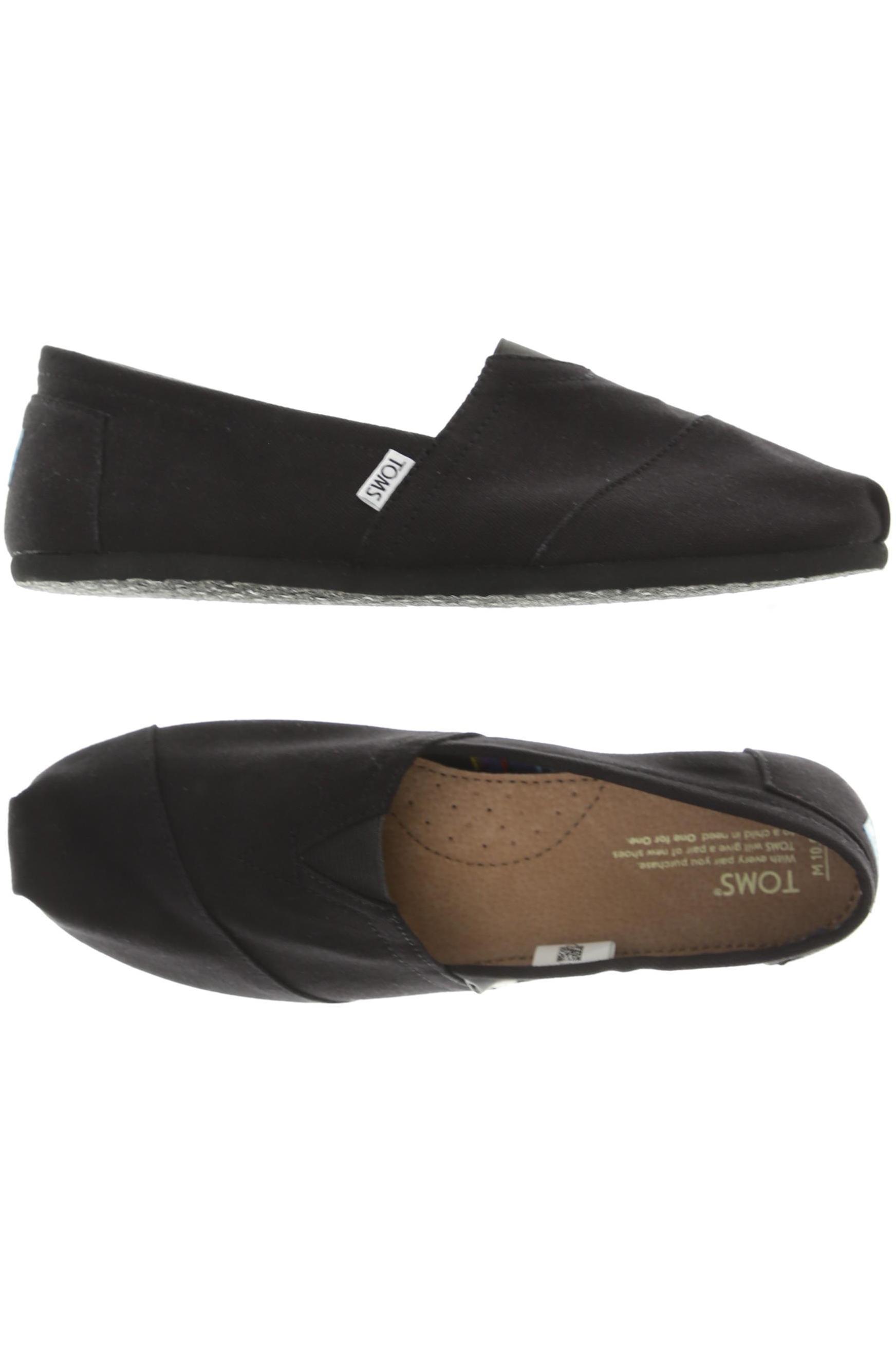 

Toms Herren Halbschuh, schwarz, Gr. 9.5