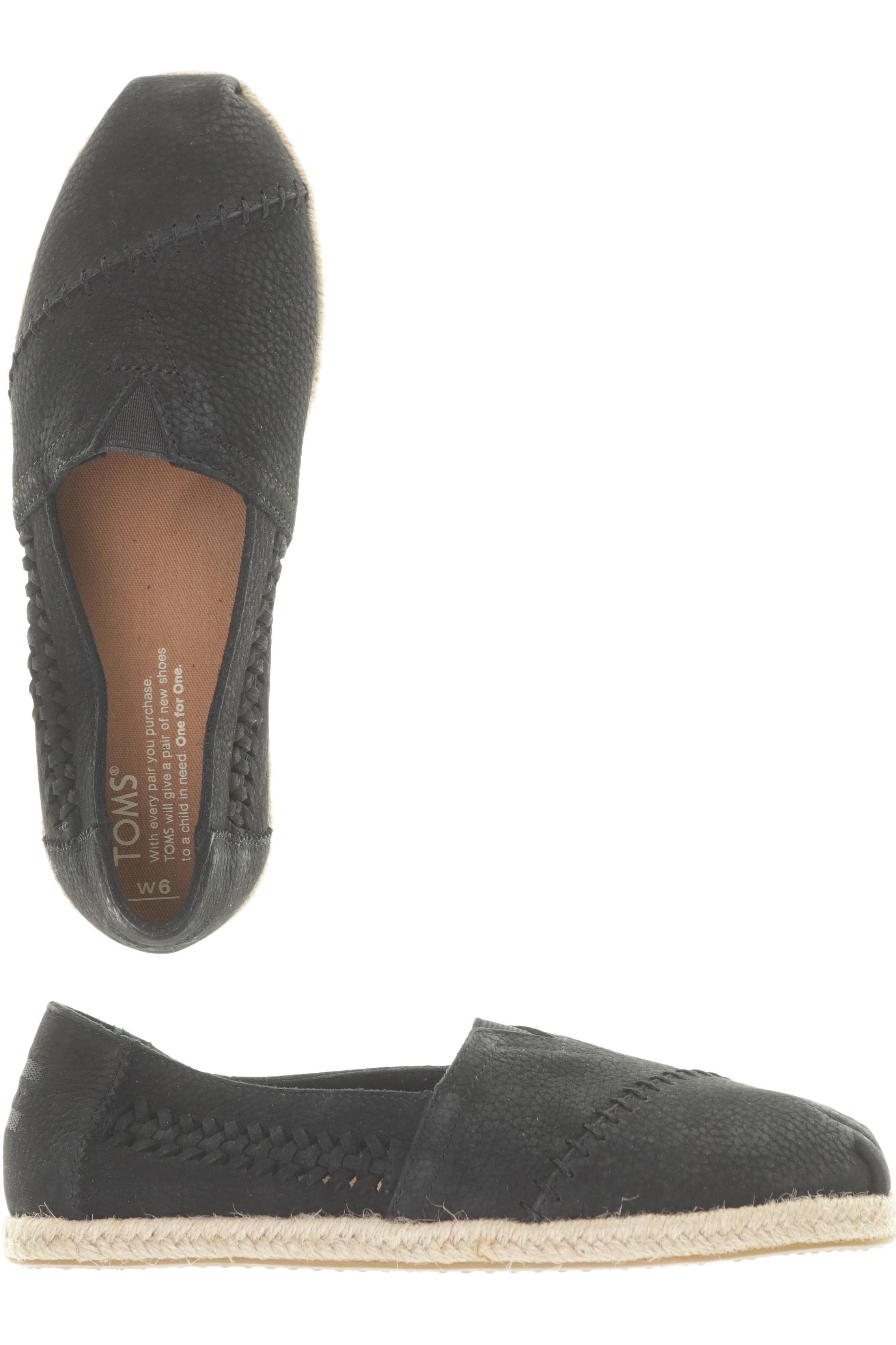 

Toms Damen Halbschuh, schwarz, Gr. 6