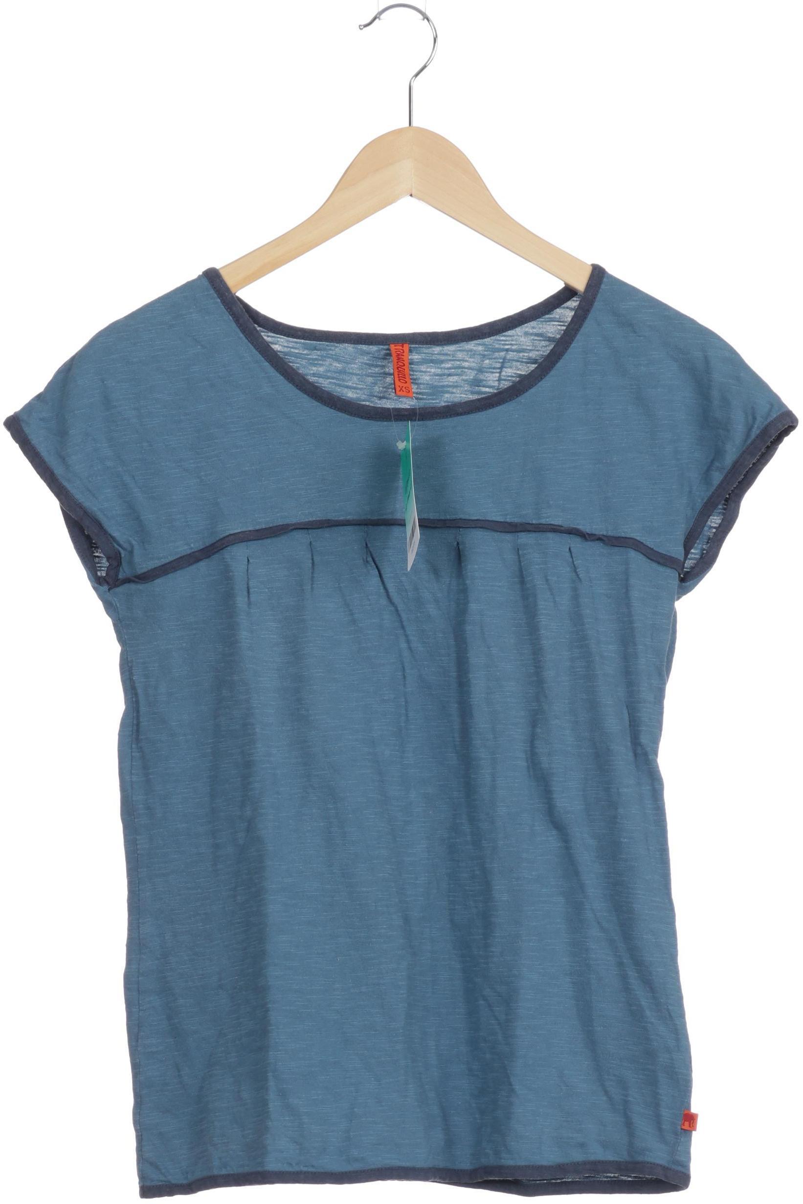 

Tranquillo Damen Bluse, blau, Gr.