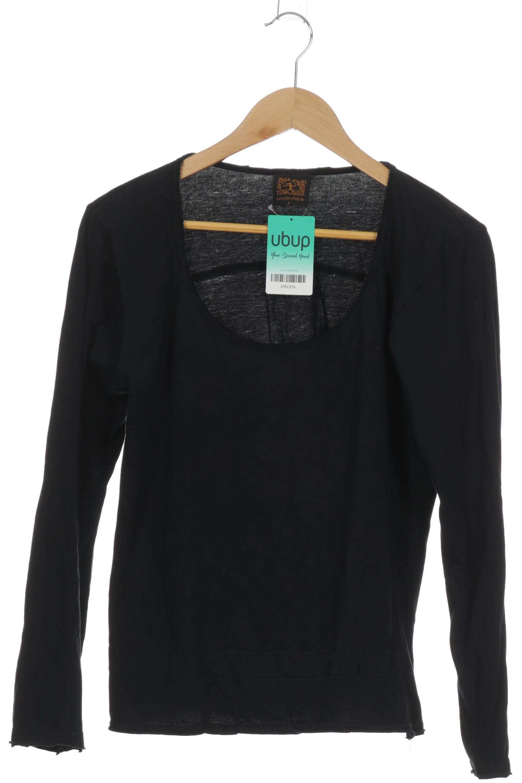 

Tranquillo Damen Langarmshirt, schwarz, Gr.