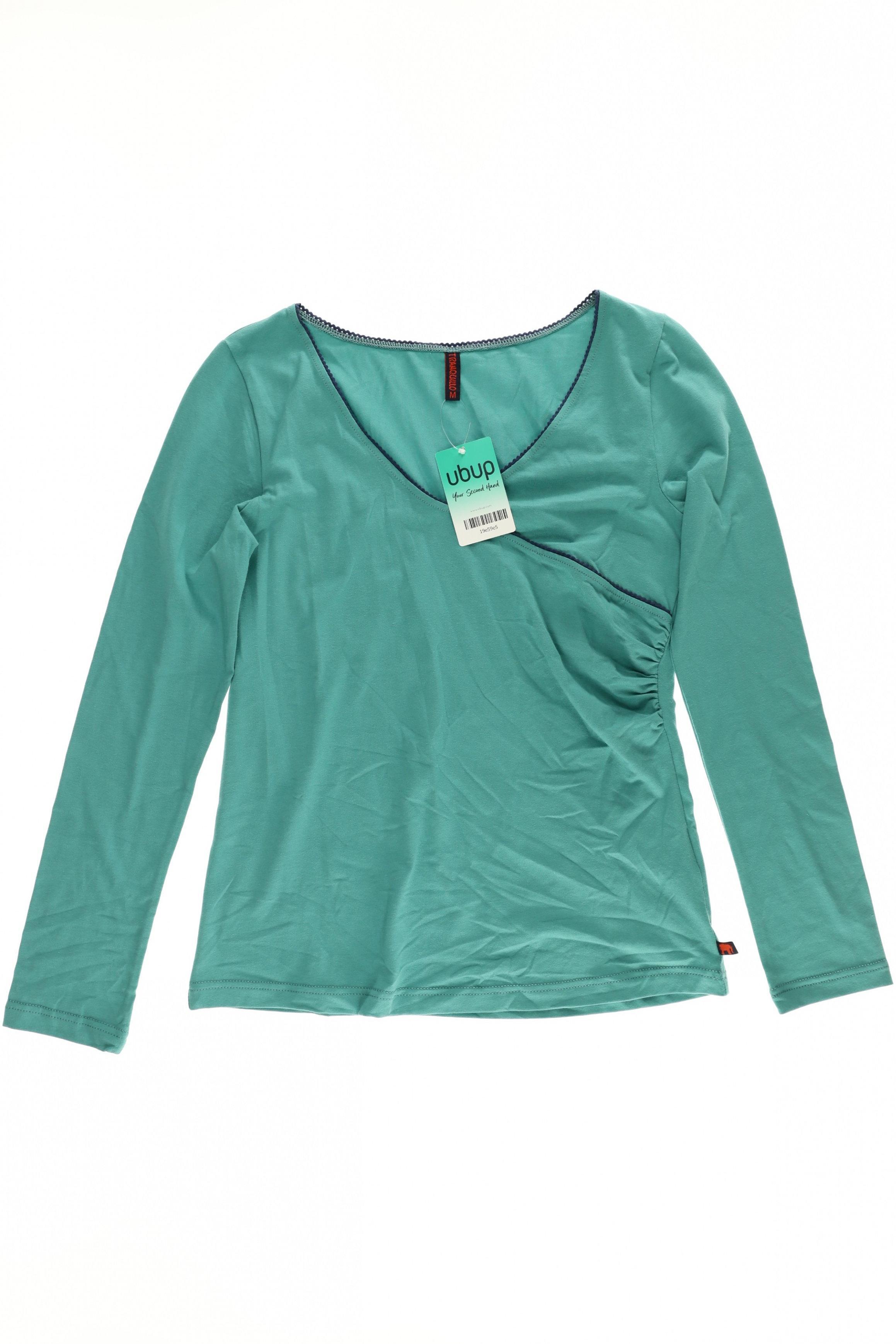 

Tranquillo Damen Langarmshirt, türkis, Gr.