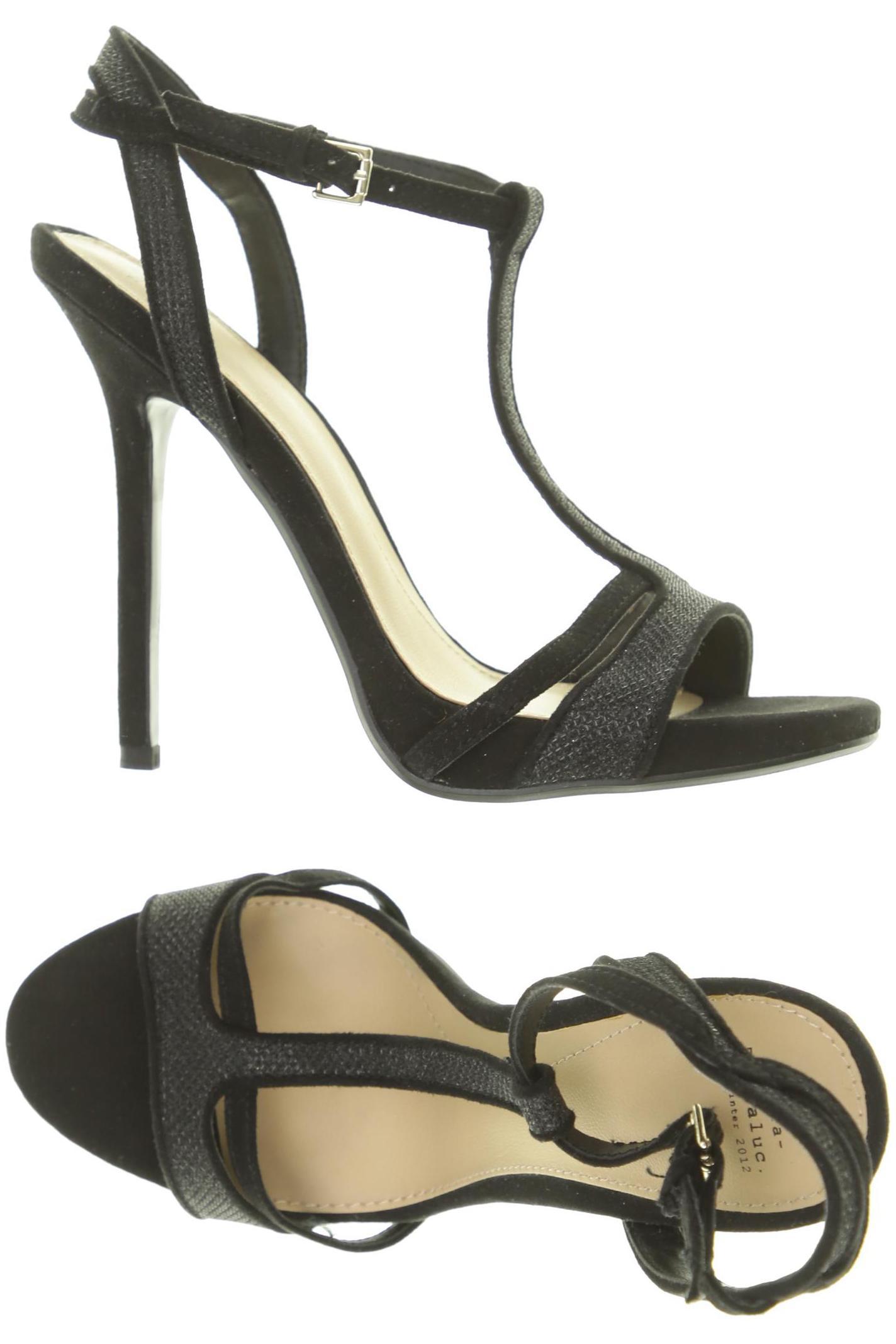 

TRF by Zara Damen Sandale, schwarz, Gr. 37