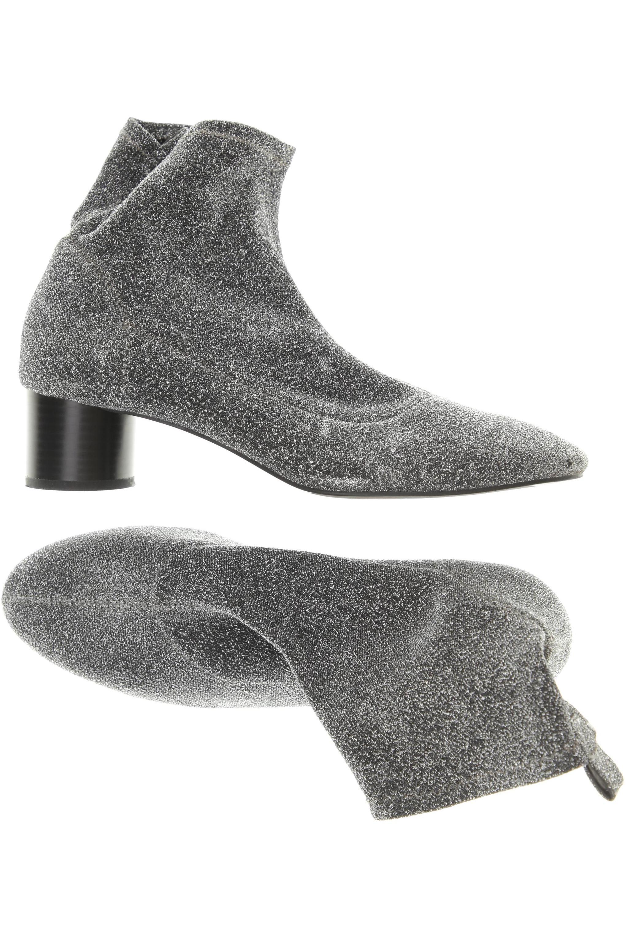 Thumbnail - TRF by Zara Damen Stiefelette, silber, Gr. 41