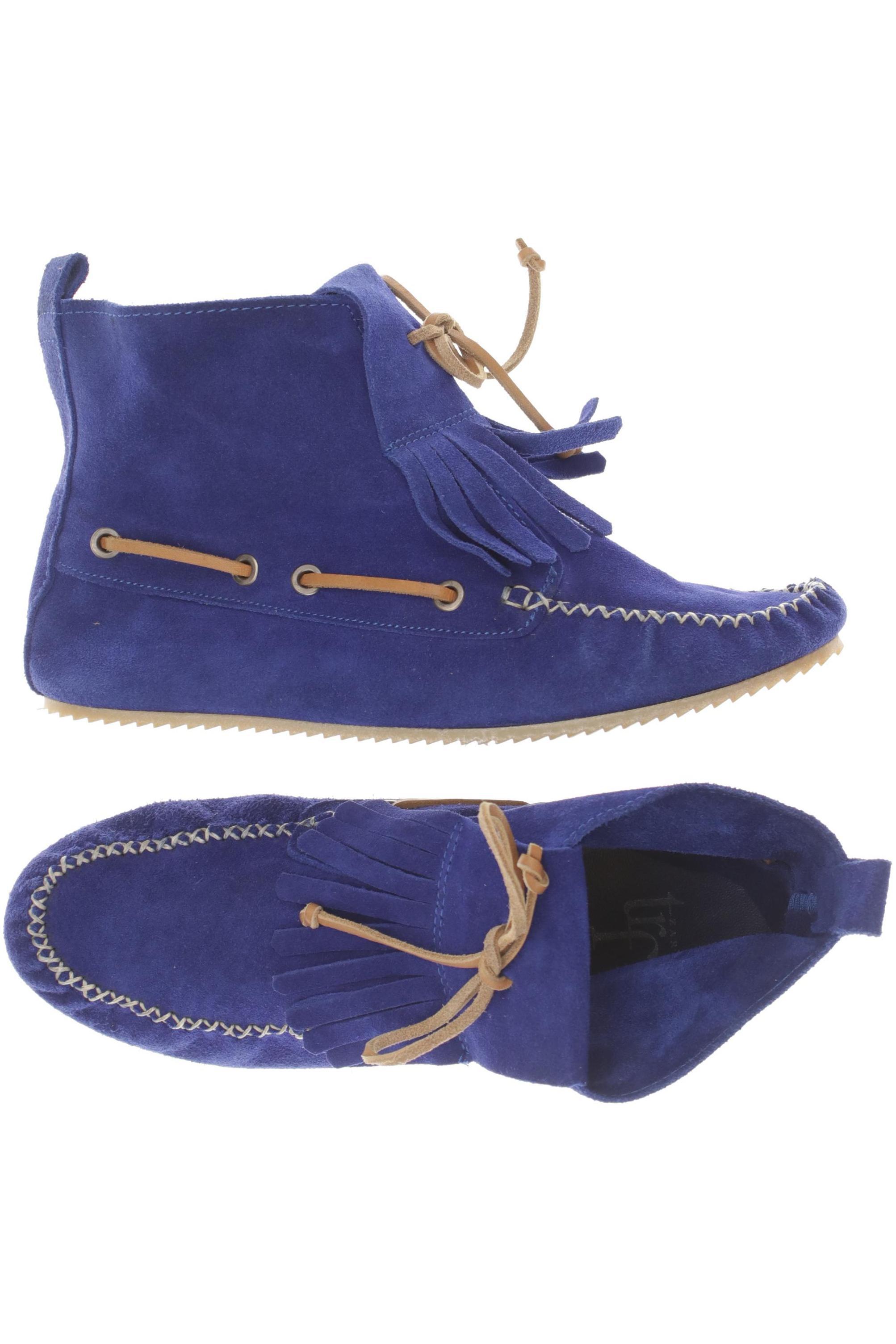 

TRF by Zara Damen Stiefelette, blau, Gr. 39
