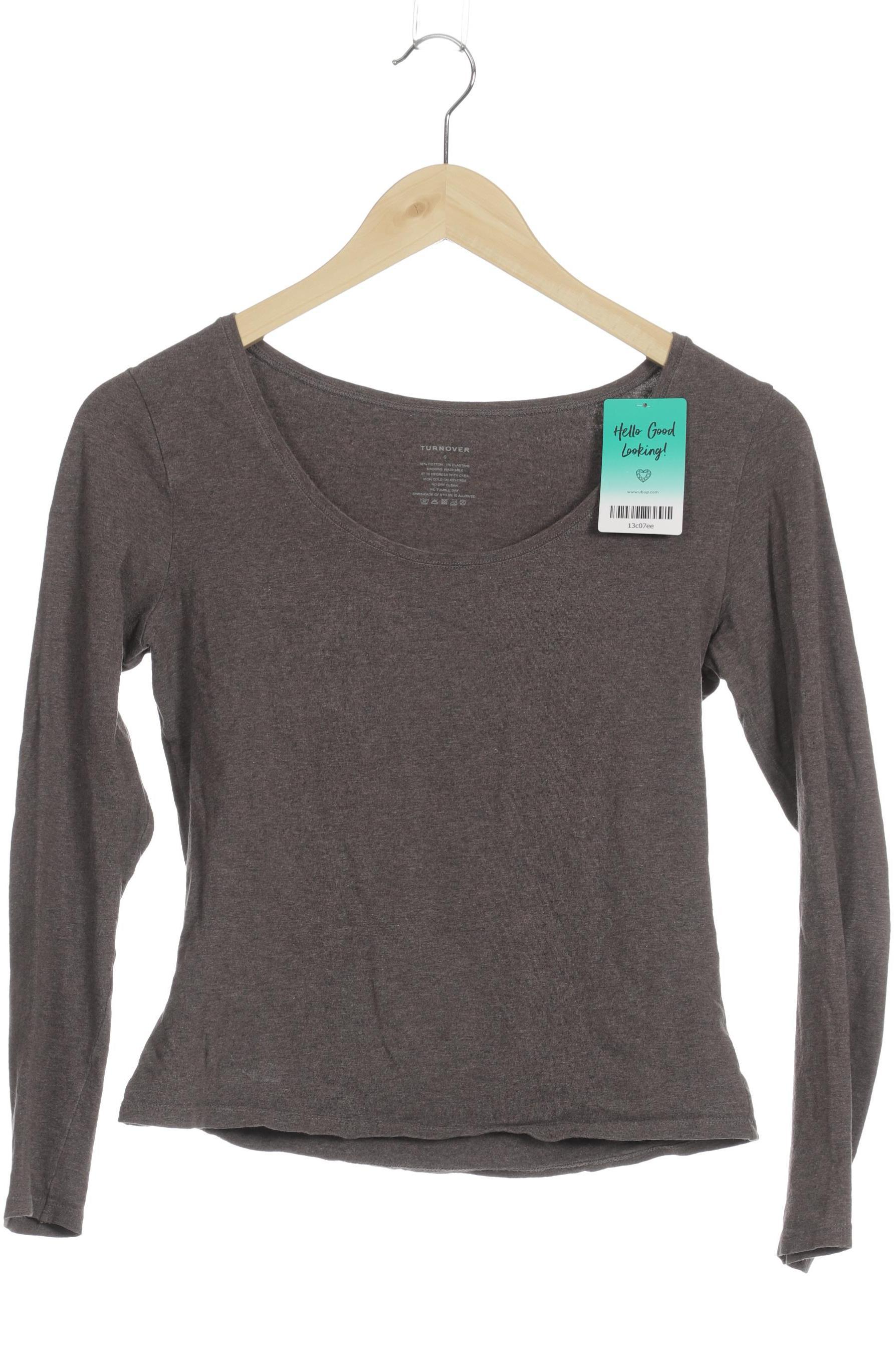 

Turnover Damen Langarmshirt, braun, Gr.