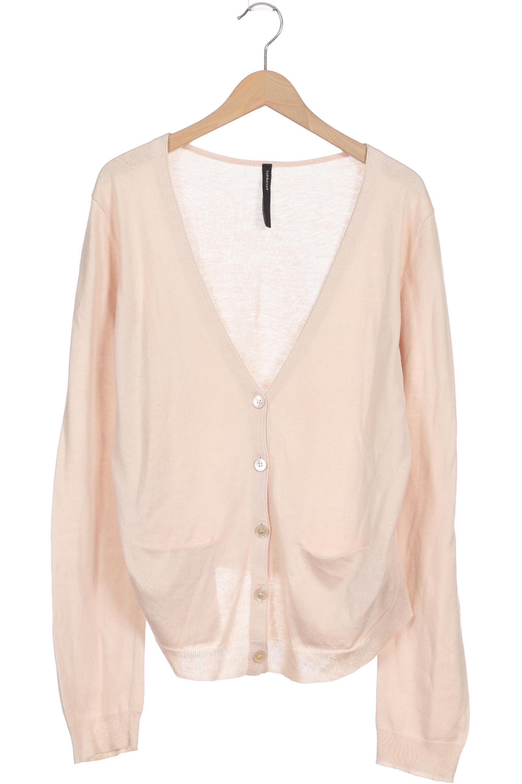 

Turnover Damen Strickjacke, beige, Gr.