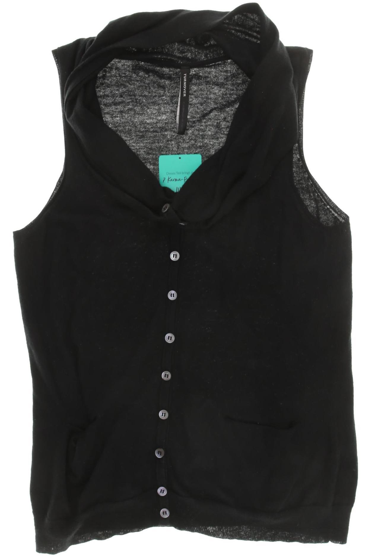

Turnover Damen Strickjacke, schwarz, Gr.