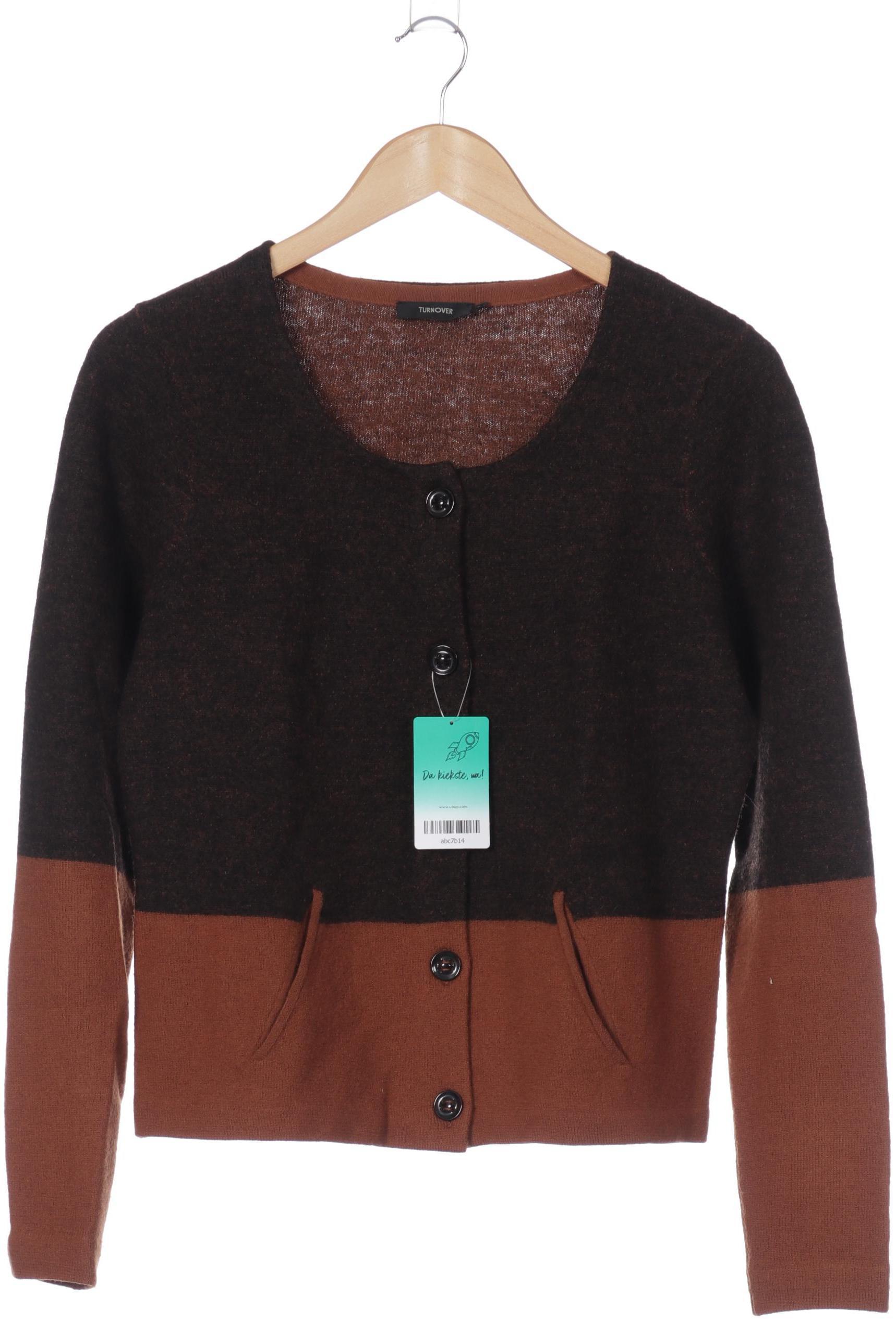 

Turnover Damen Strickjacke, braun, Gr.