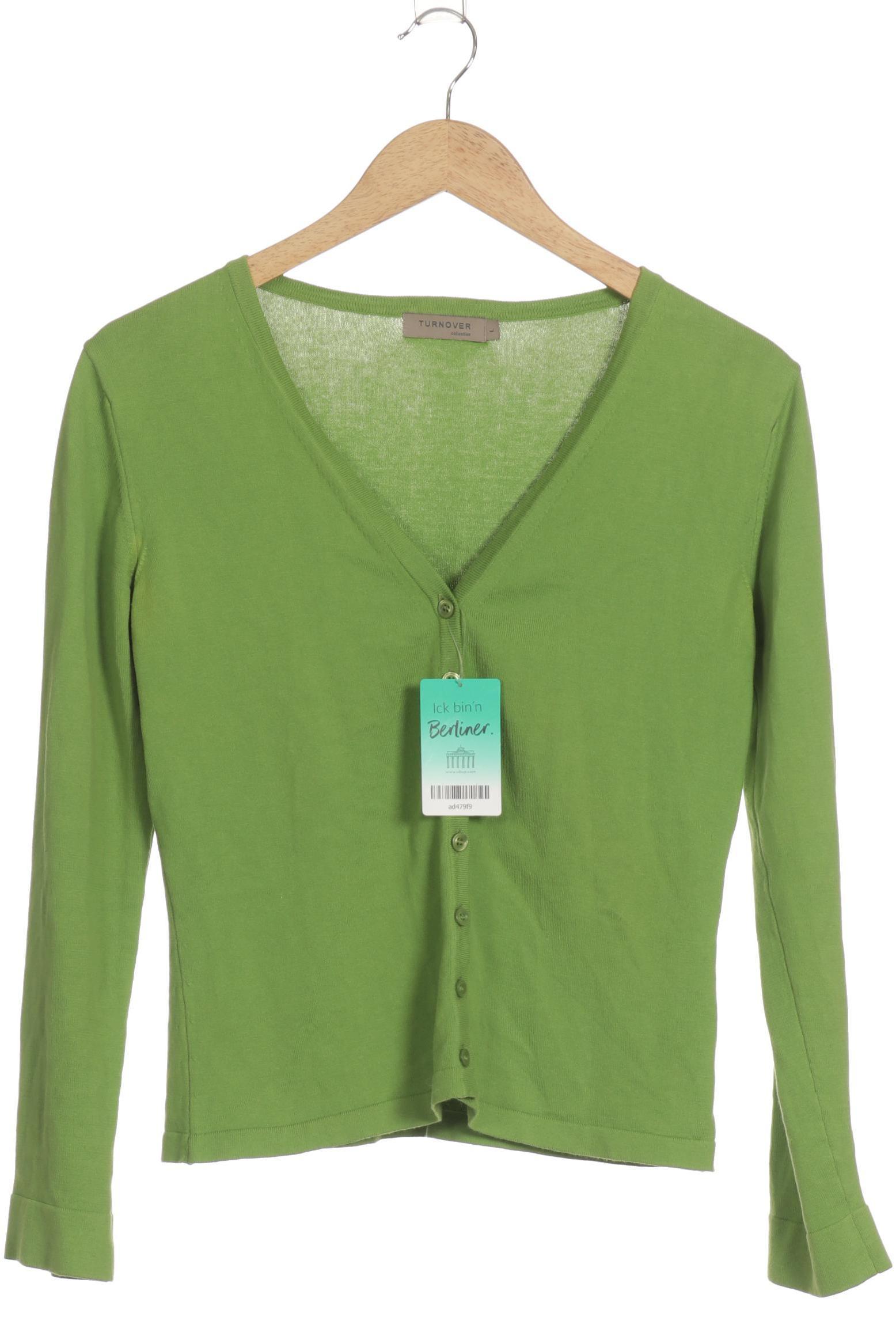 

Turnover Damen Strickjacke, grün, Gr.