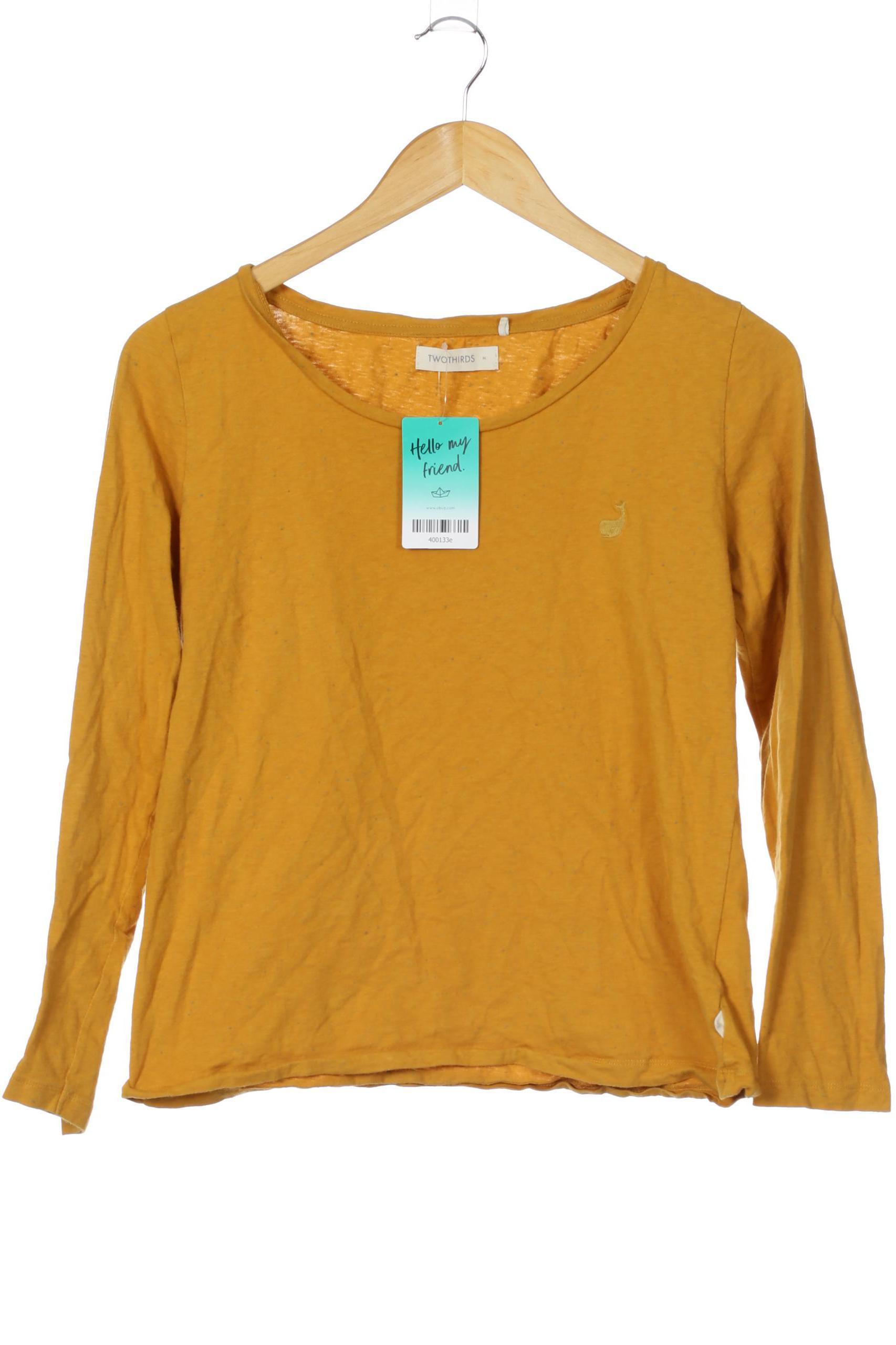 

Twothirds Damen Langarmshirt, gelb, Gr.