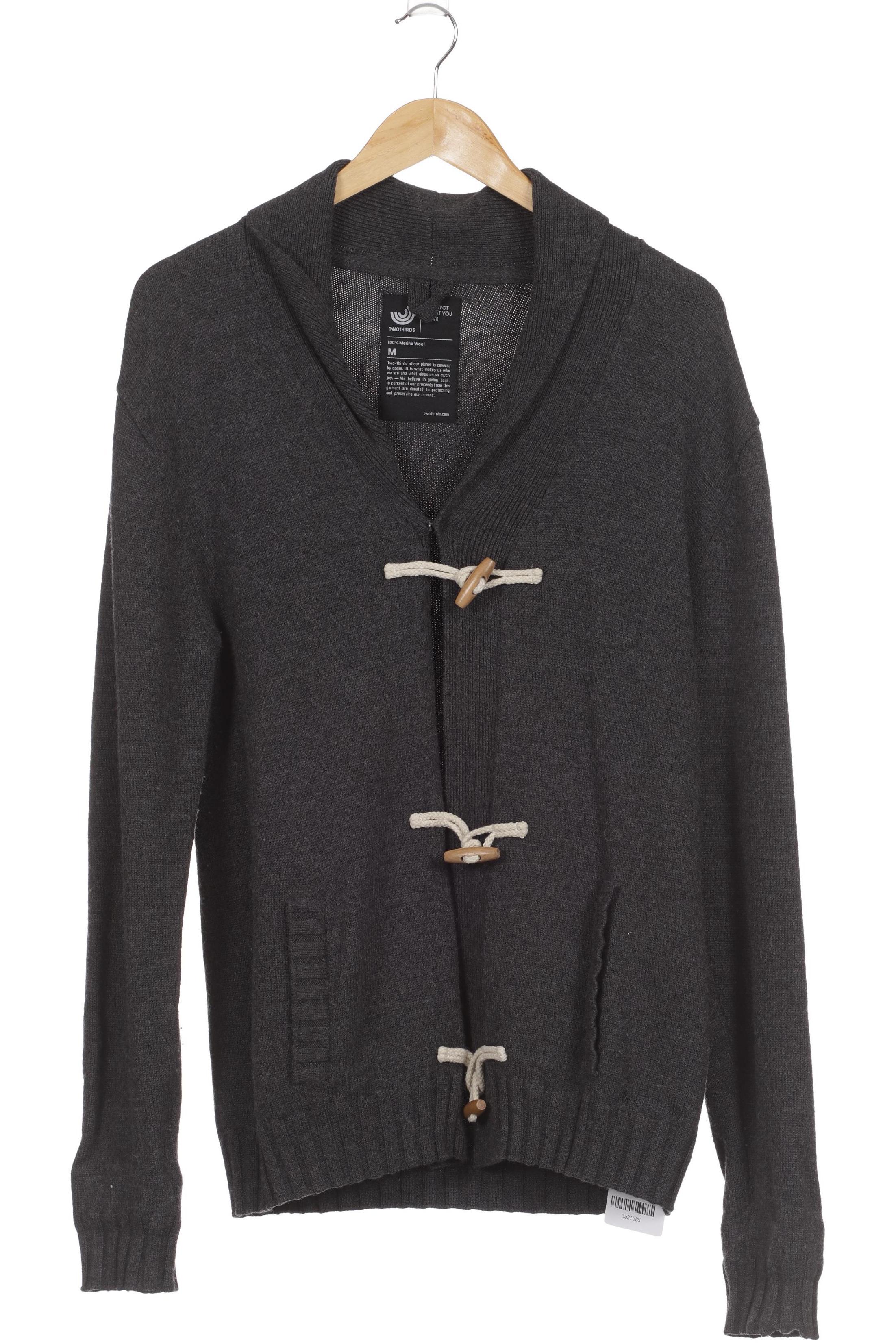 

Twothirds Herren Strickjacke, grau, Gr.