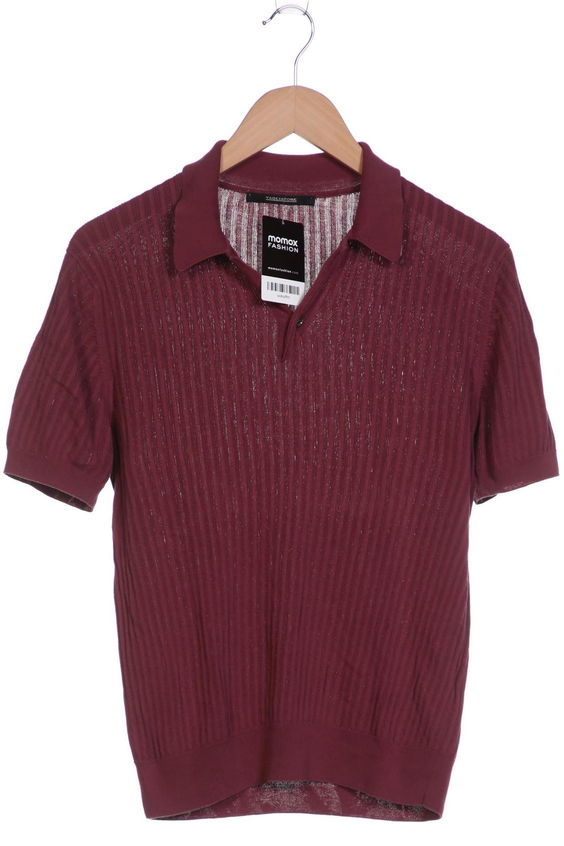 

Tagliatore Herren Poloshirt, bordeaux, Gr. 46