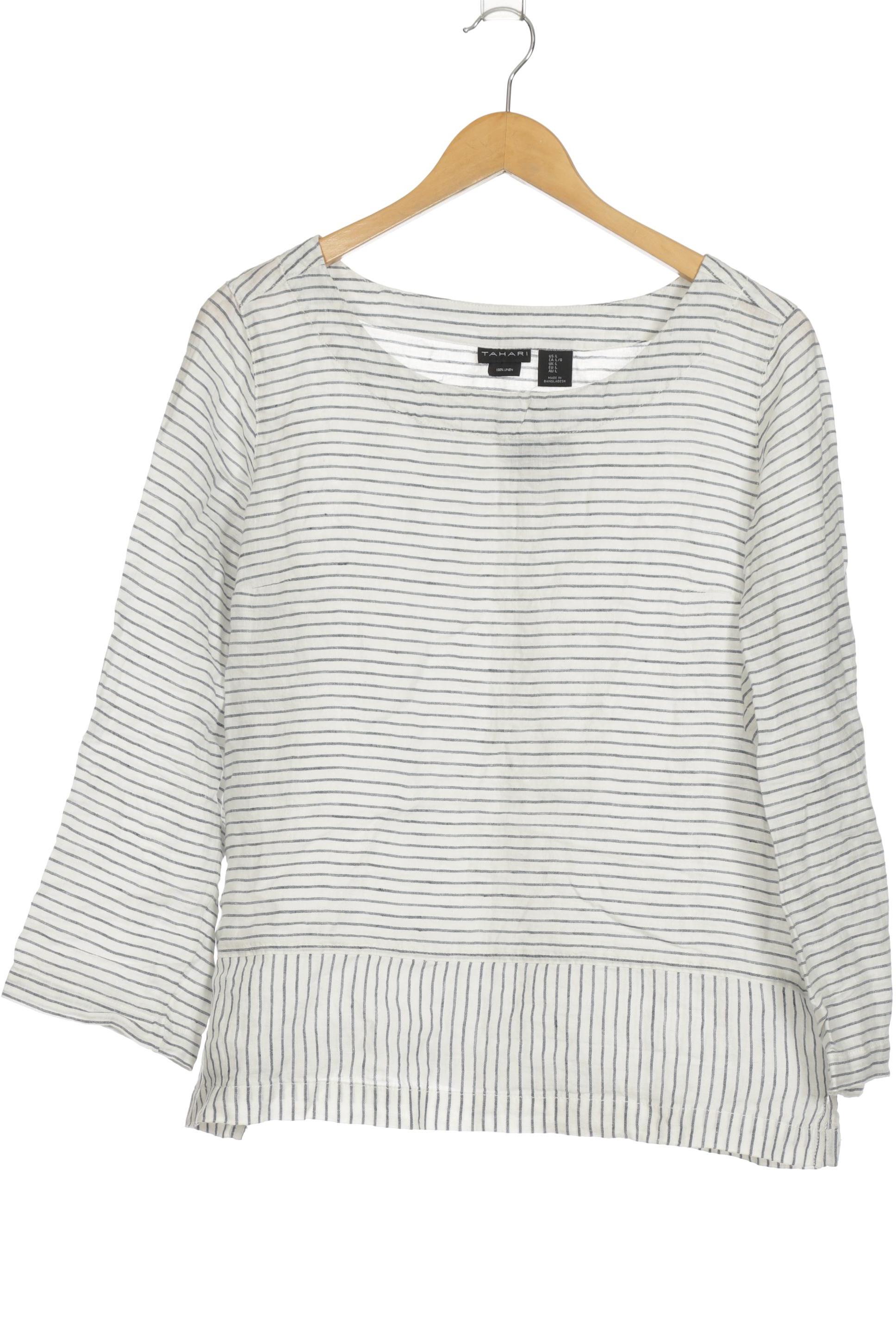 

Tahari Arthur S. Levine Damen Bluse, weiß, Gr. 42