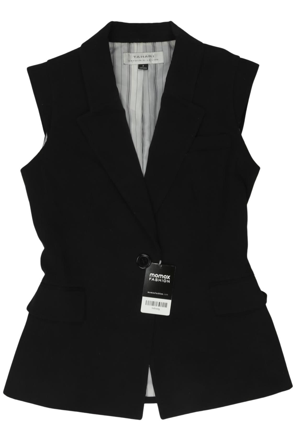 

Tahari Arthur S. Levine Damen Weste, schwarz, Gr. 2