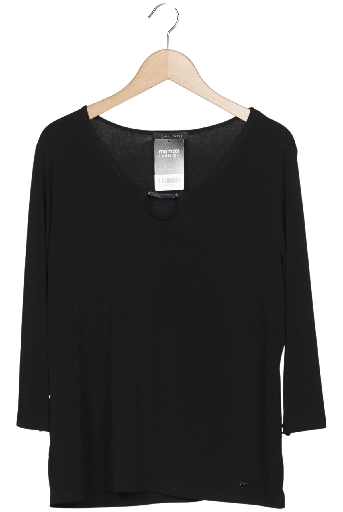 

Tahari Arthur S. Levine Damen Langarmshirt, schwarz, Gr. 44