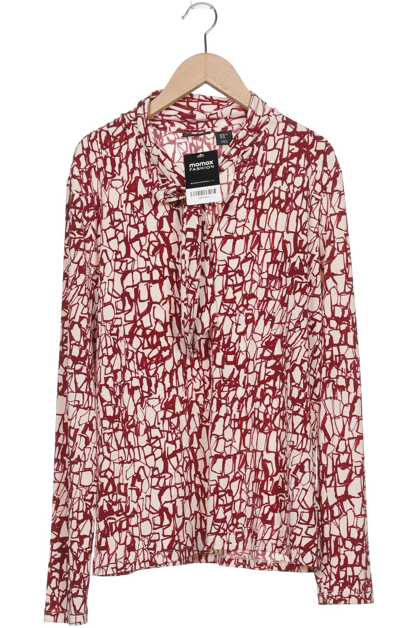 

Tahari Arthur S. Levine Damen Langarmshirt, bordeaux, Gr. 44