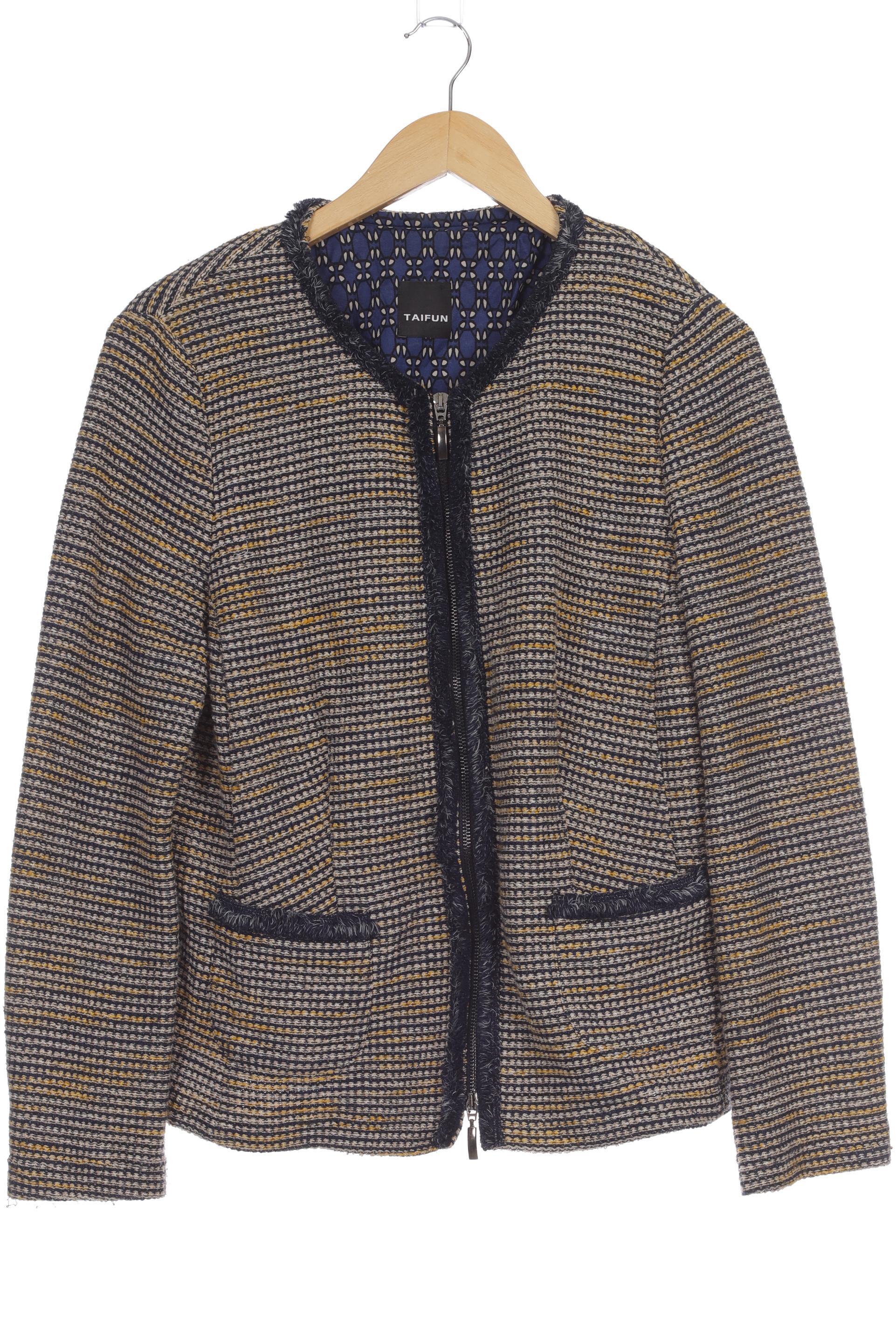 

Taifun Damen Jacke, blau, Gr. 46