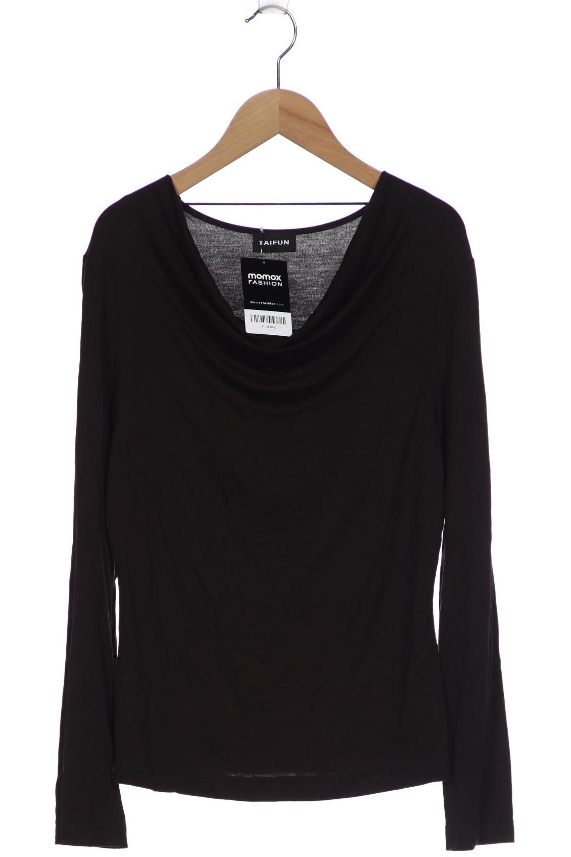 

TAIFUN Damen Langarmshirt, braun