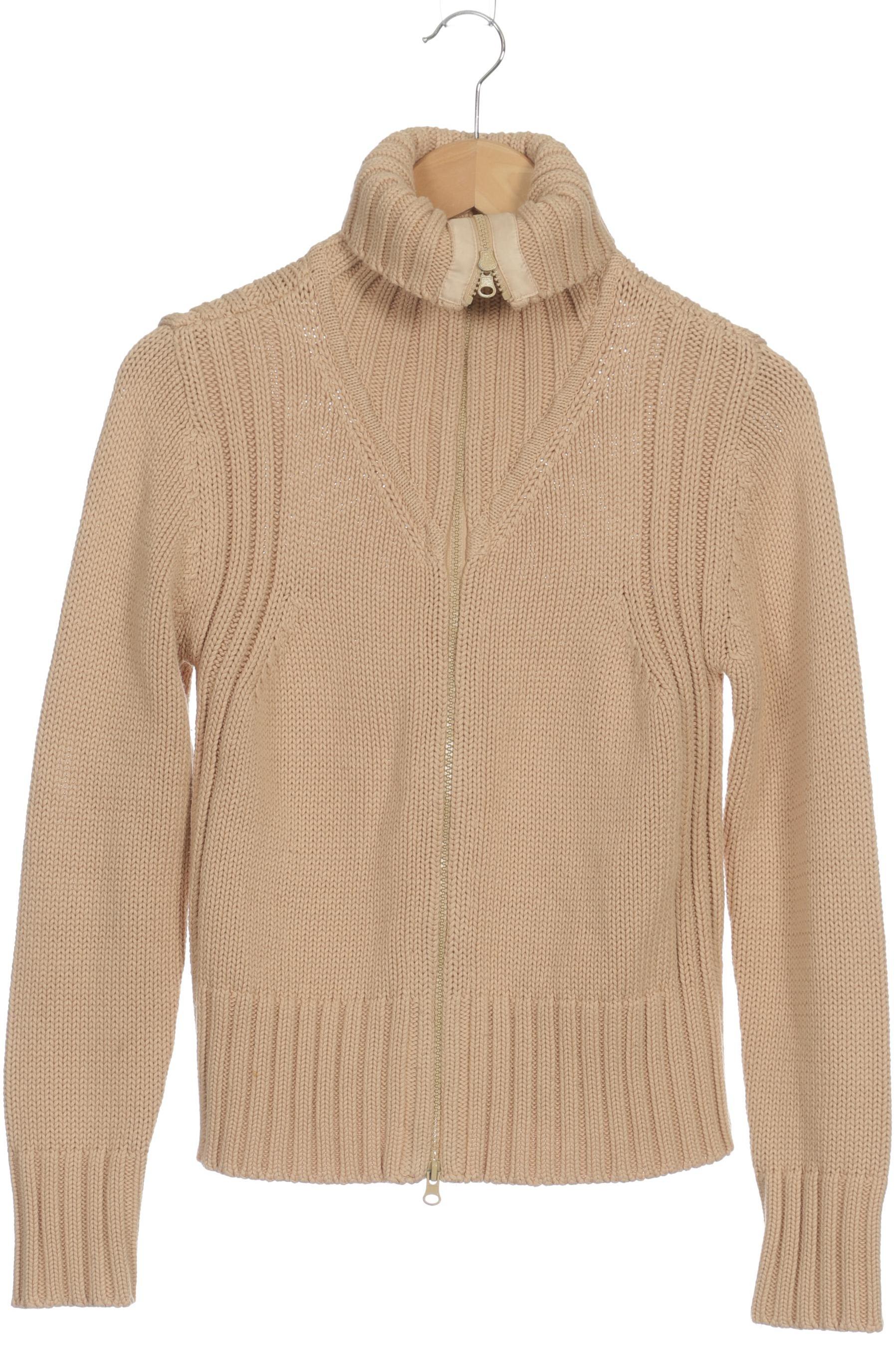 

Taifun Damen Strickjacke, beige, Gr. 36