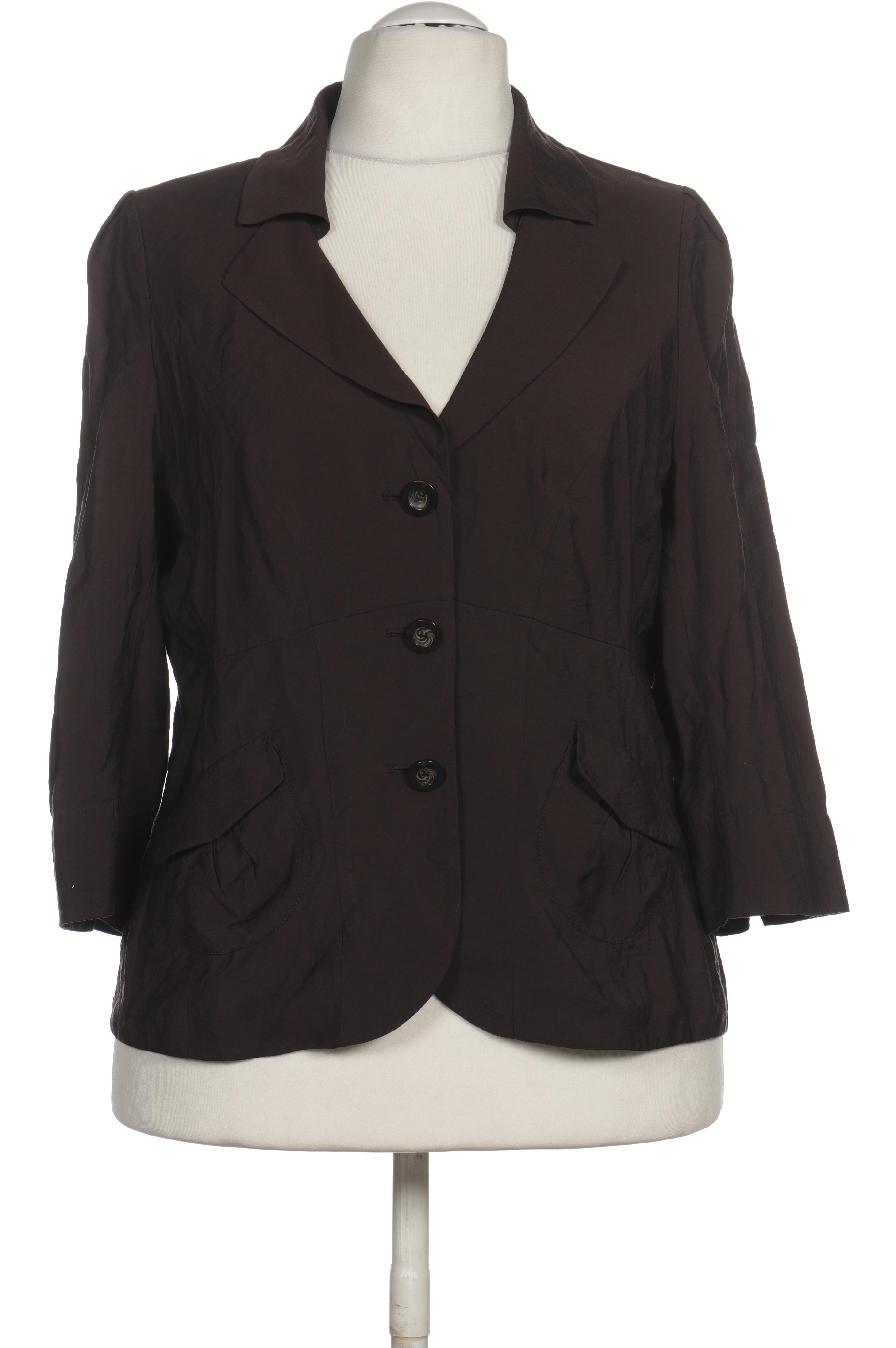 

Taifun Damen Blazer, braun, Gr. 44