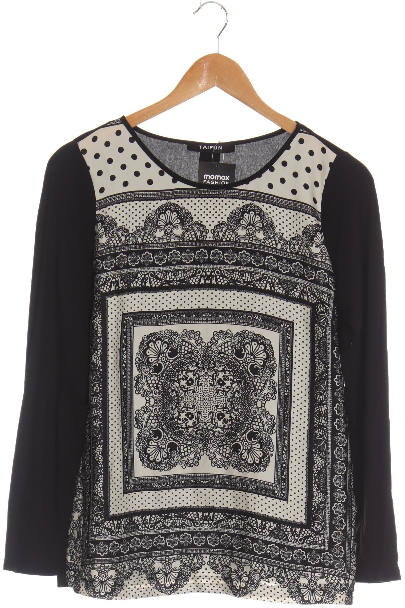 

Taifun Damen Langarmshirt, schwarz, Gr. 36