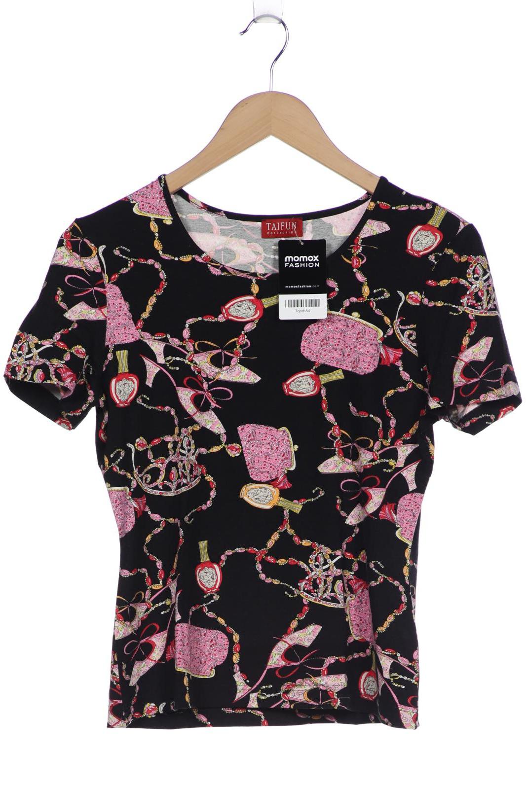 

TAIFUN Damen T-Shirt, schwarz