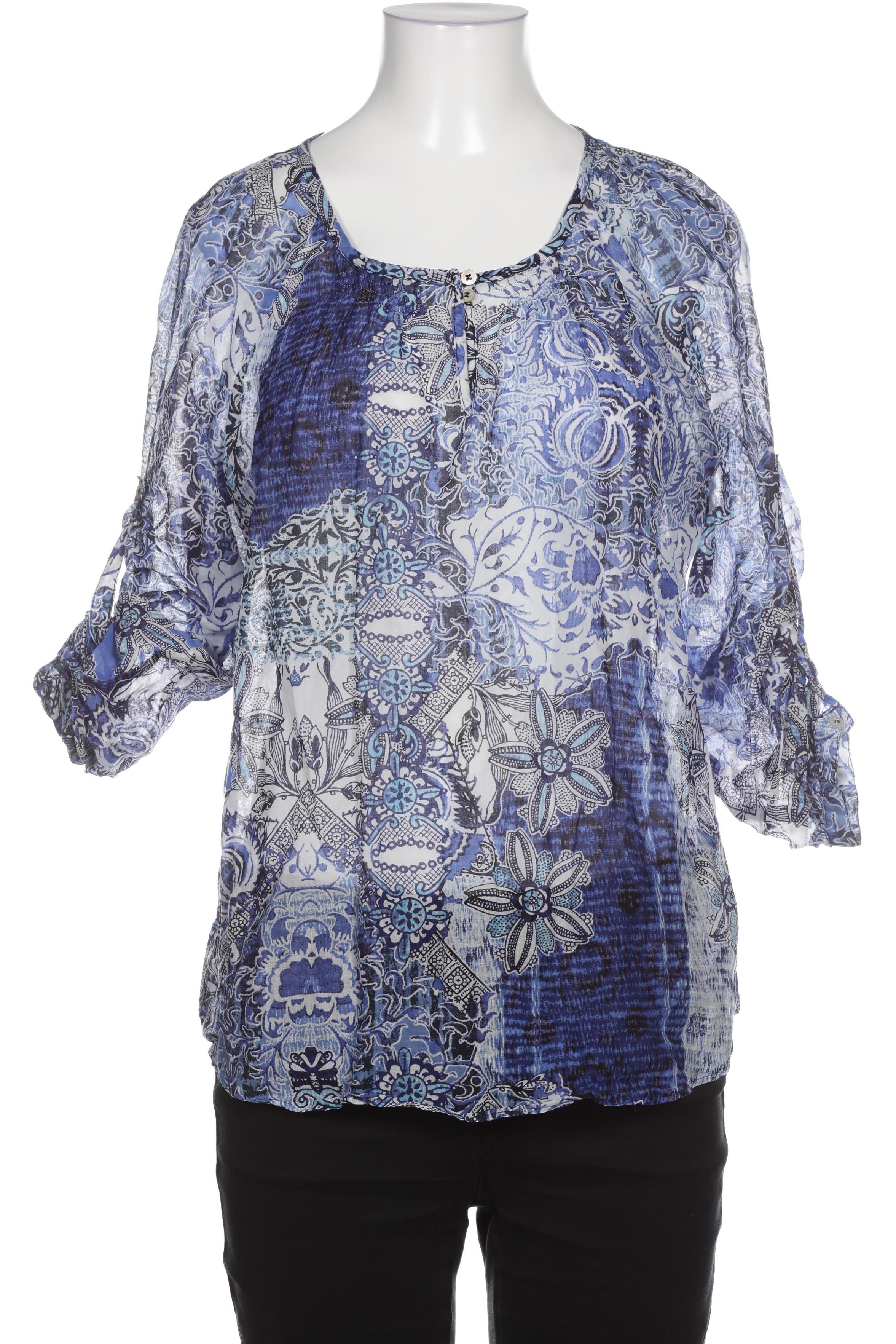 

Taifun Damen Bluse, blau, Gr. 38