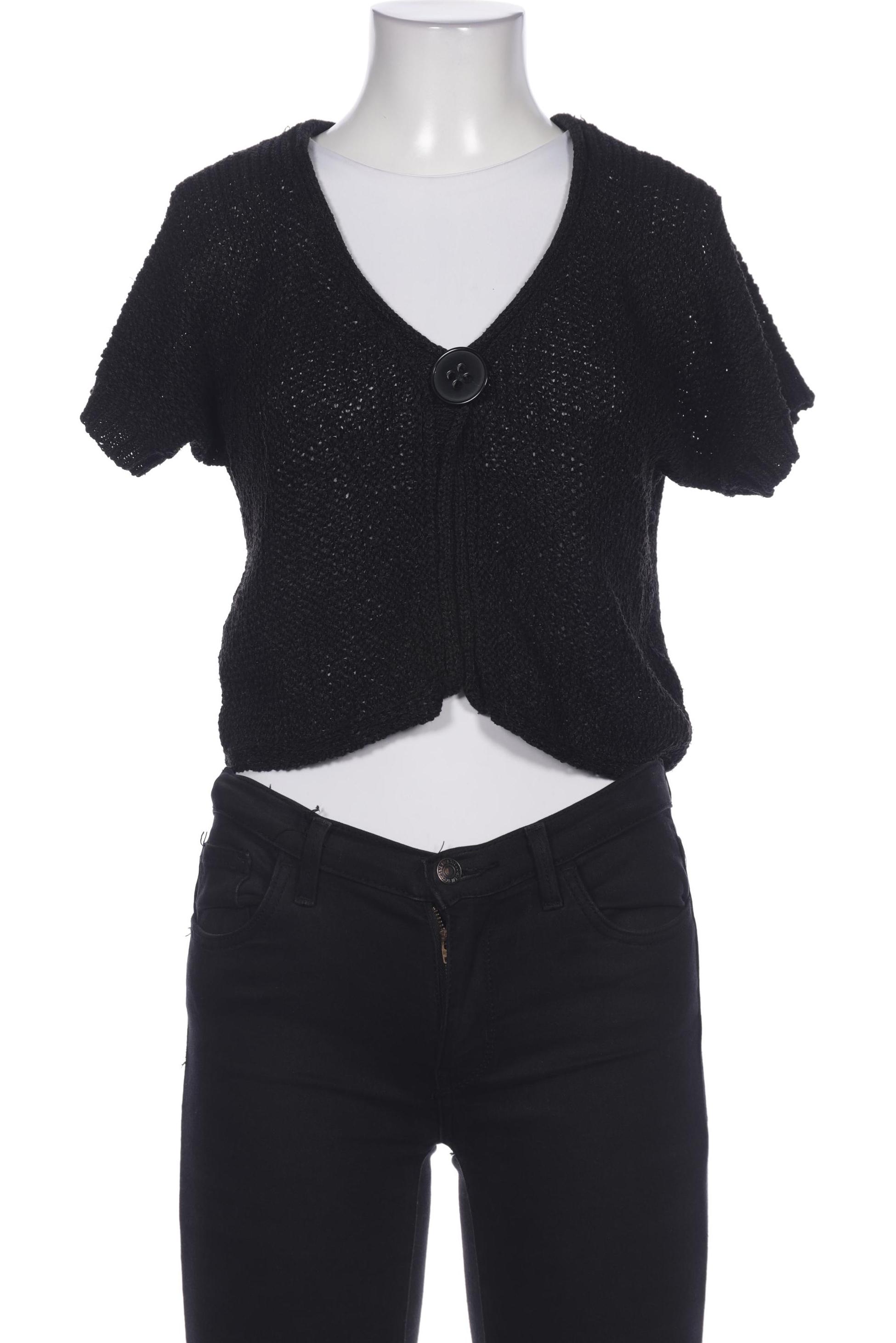 

TAIFUN Damen Strickjacke, schwarz