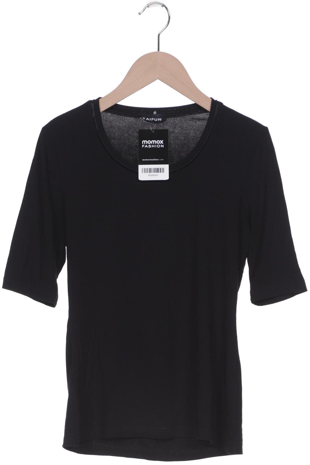 

TAIFUN Damen T-Shirt, schwarz