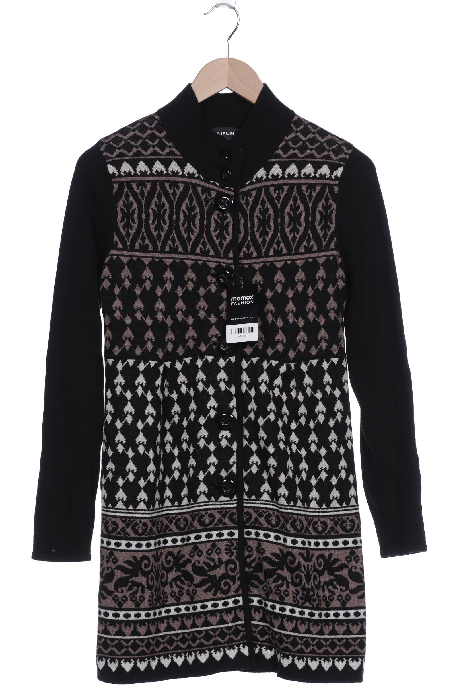 

TAIFUN Damen Strickjacke, schwarz
