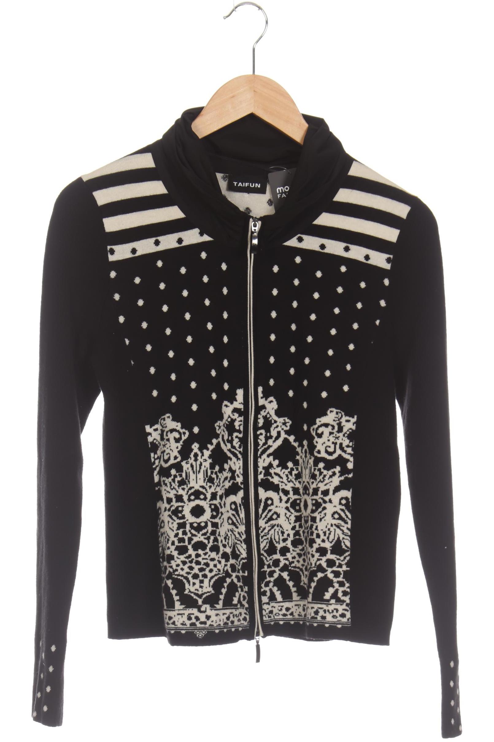 

Taifun Damen Strickjacke, schwarz, Gr.