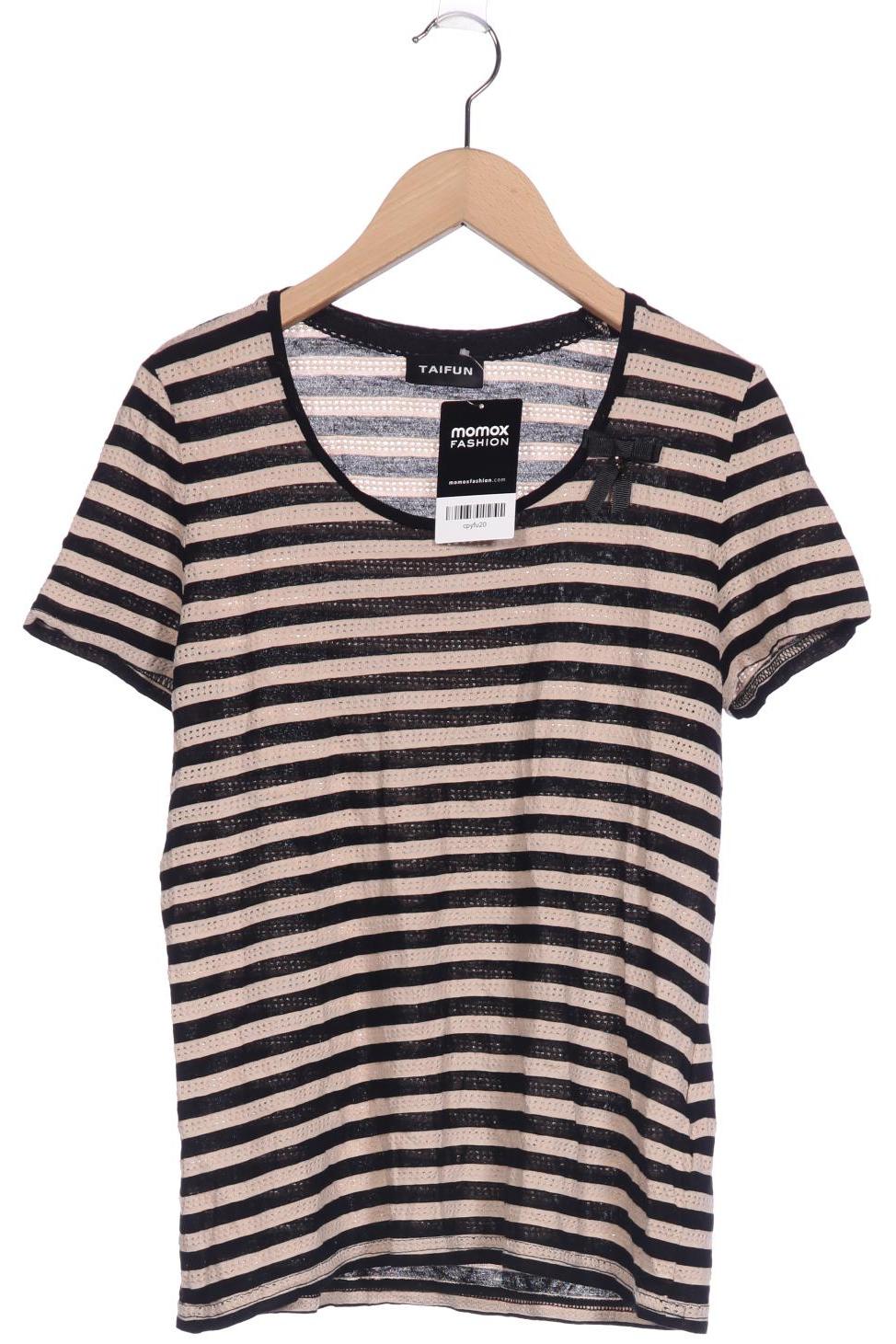 

TAIFUN Damen T-Shirt, schwarz