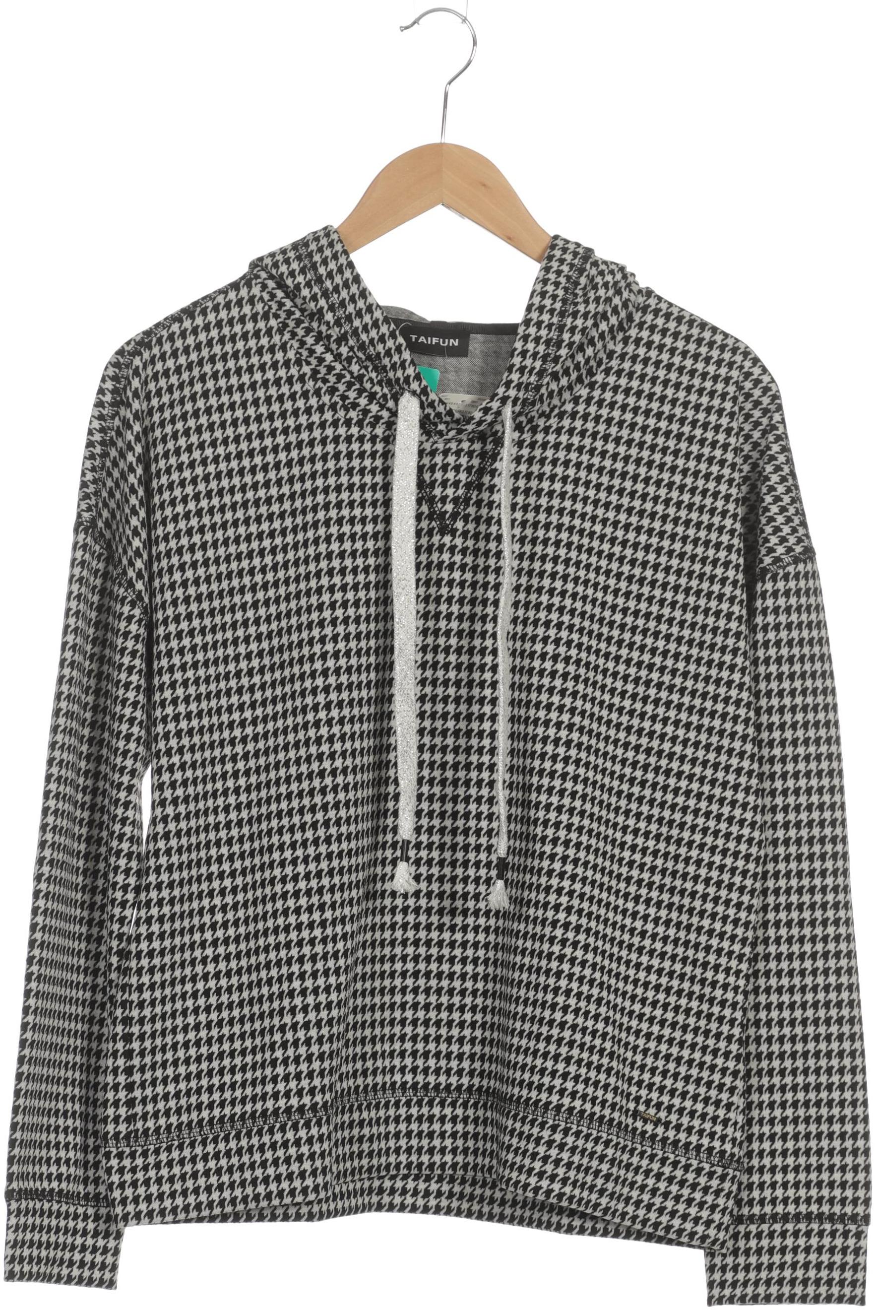 

Taifun Damen Kapuzenpullover, schwarz, Gr.