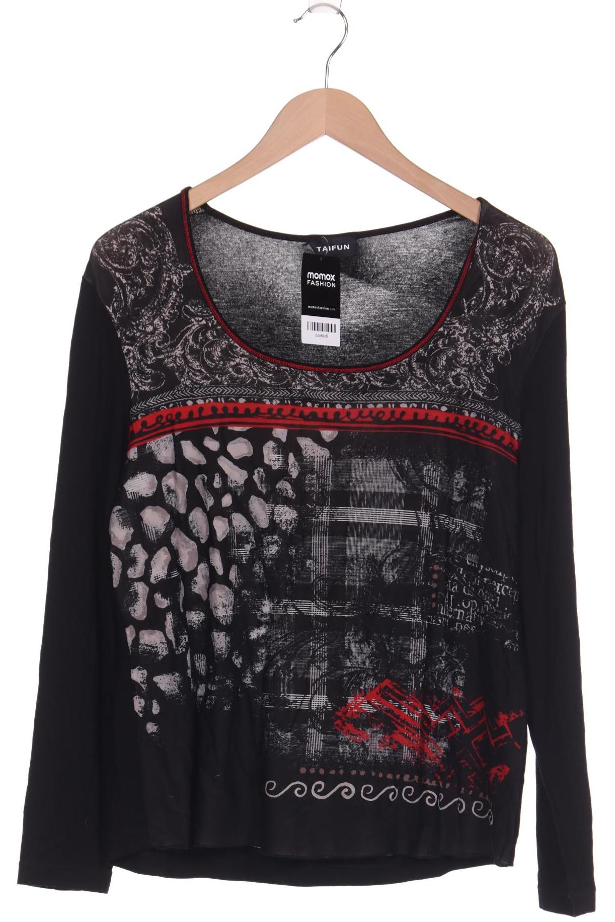 

TAIFUN by Gerry Weber Damen Langarmshirt, schwarz