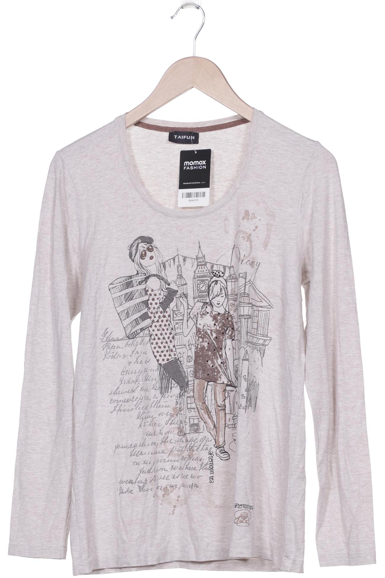 

TAIFUN Damen Langarmshirt, beige