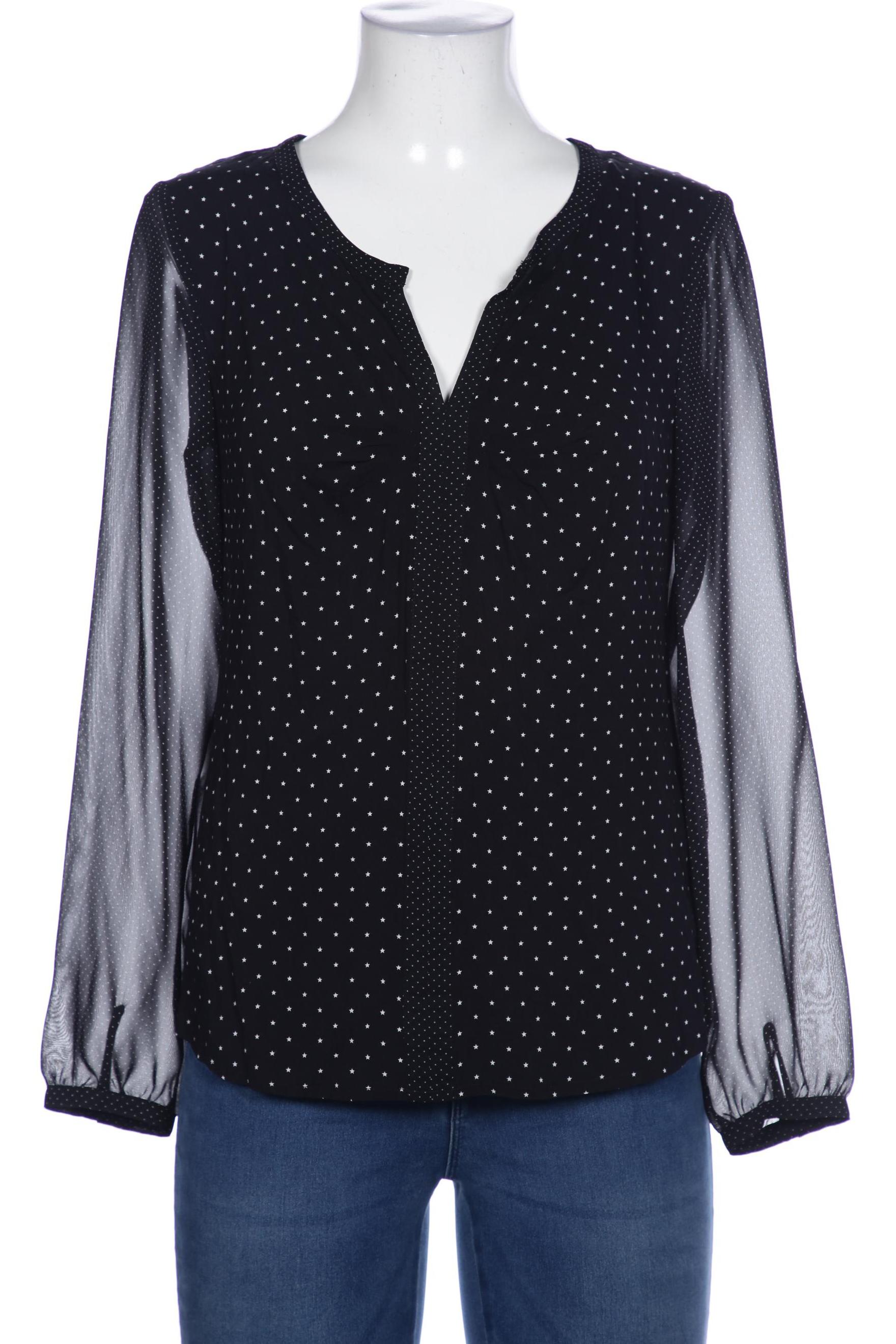 

TAIFUN Damen Bluse, schwarz