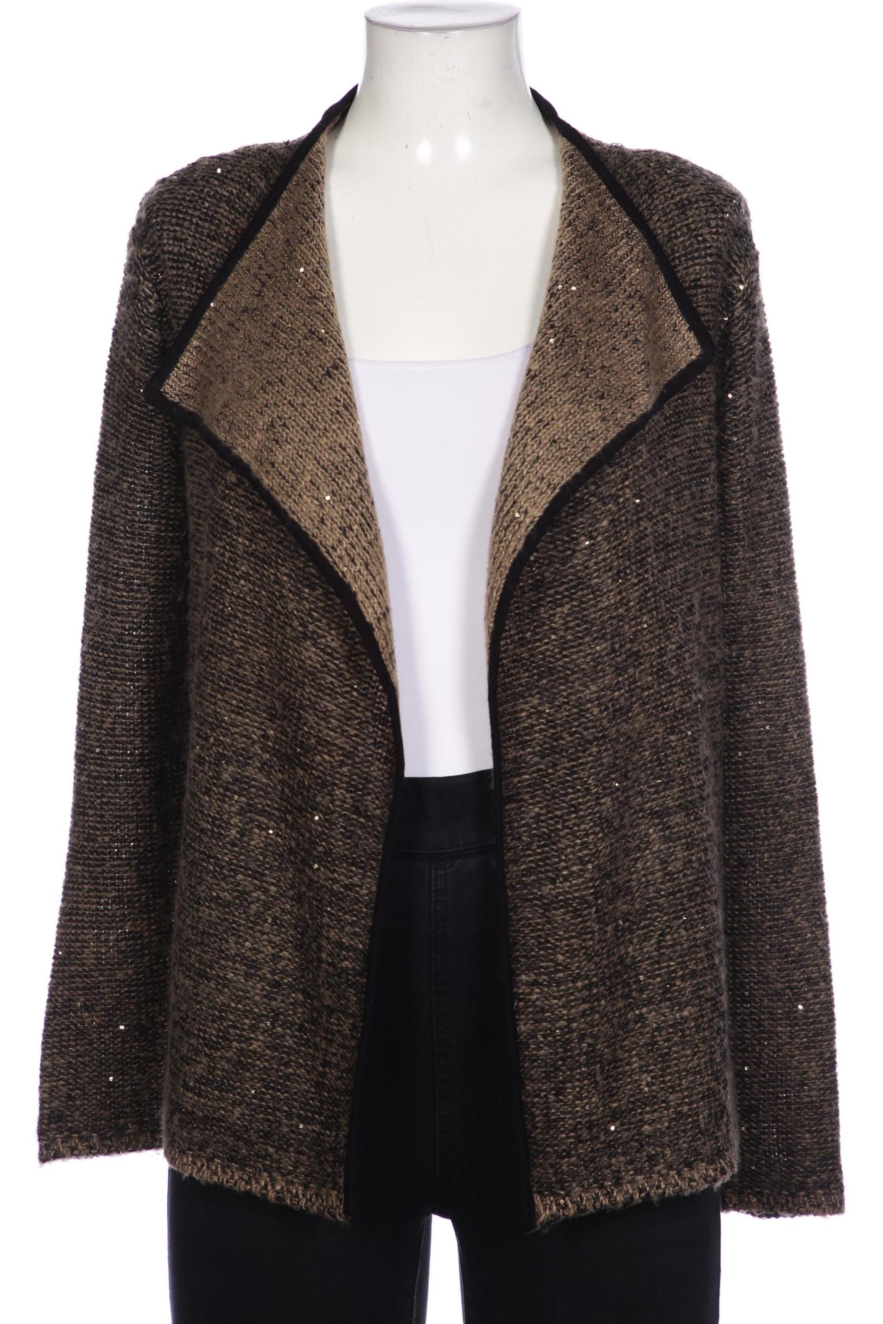 

TAIFUN Damen Strickjacke, braun